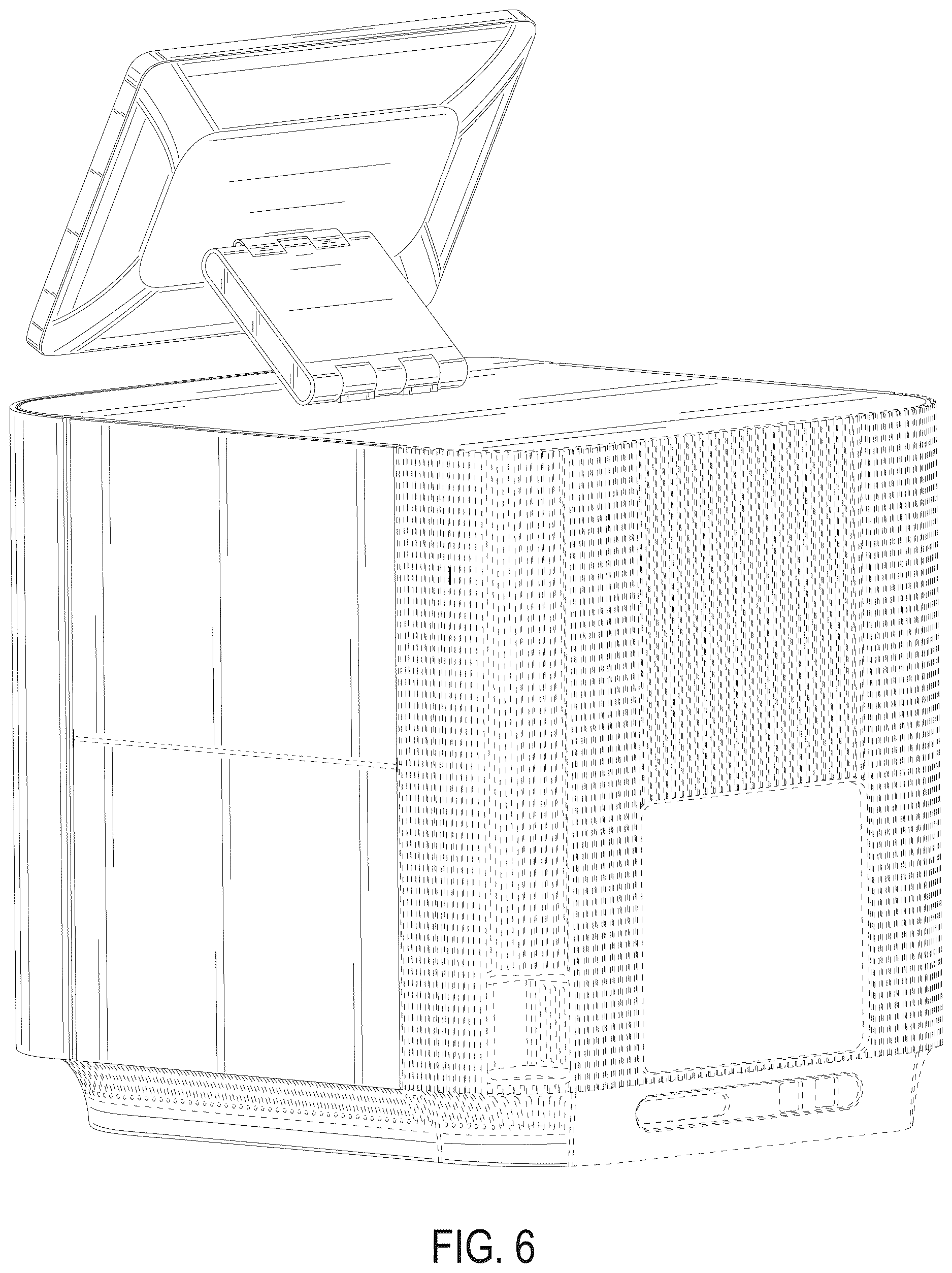 Patent USD1124397 Figure 6 – Sequencing instrument