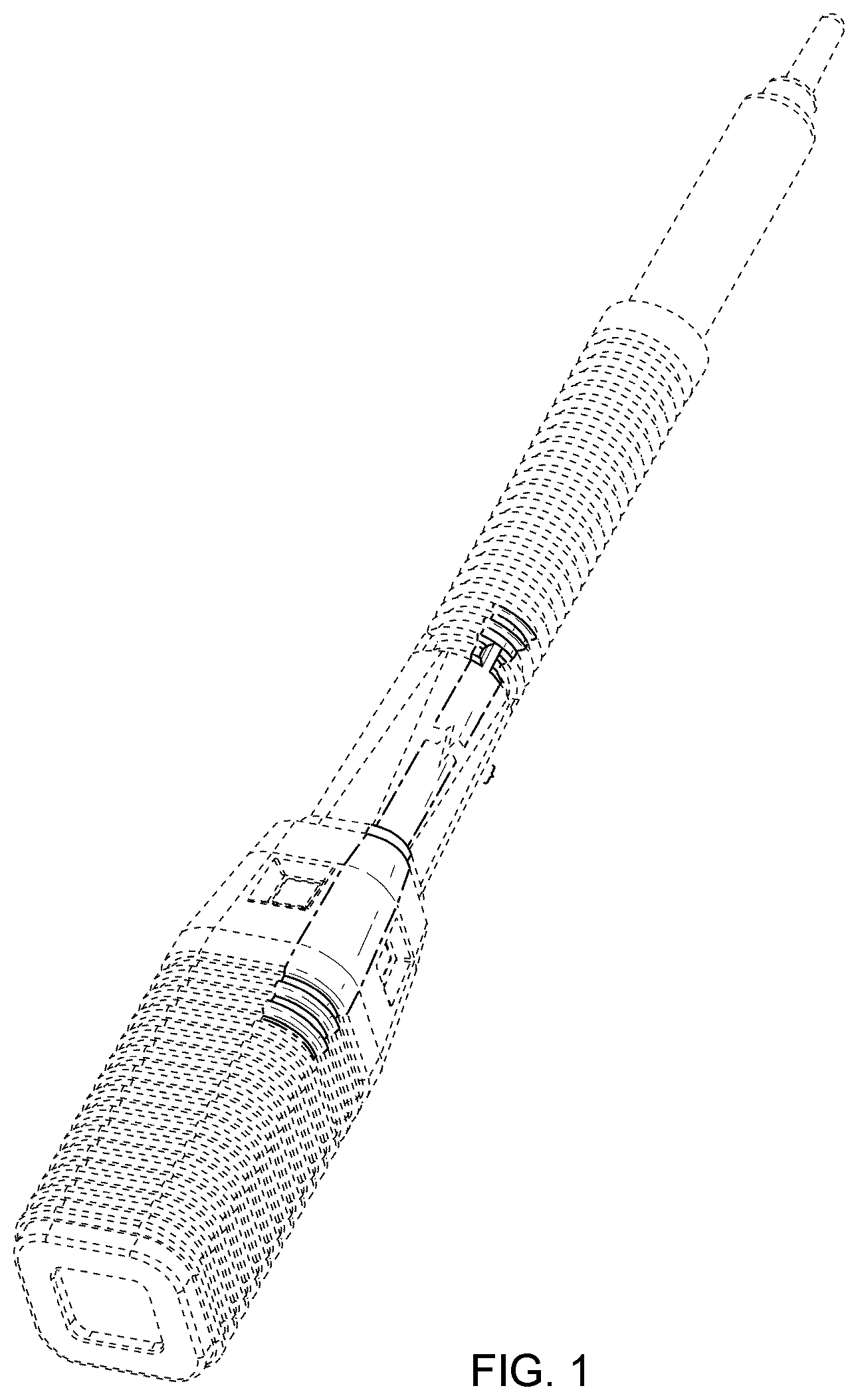 Patent USD1124400 Figure 1 – Sample collection device