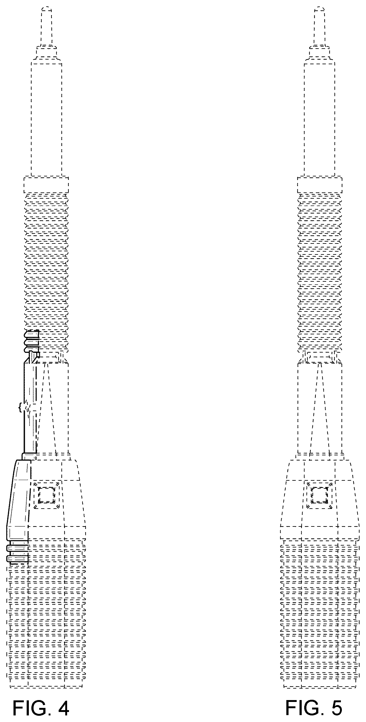 Patent USD1124400 Figure 3 – Sample collection device