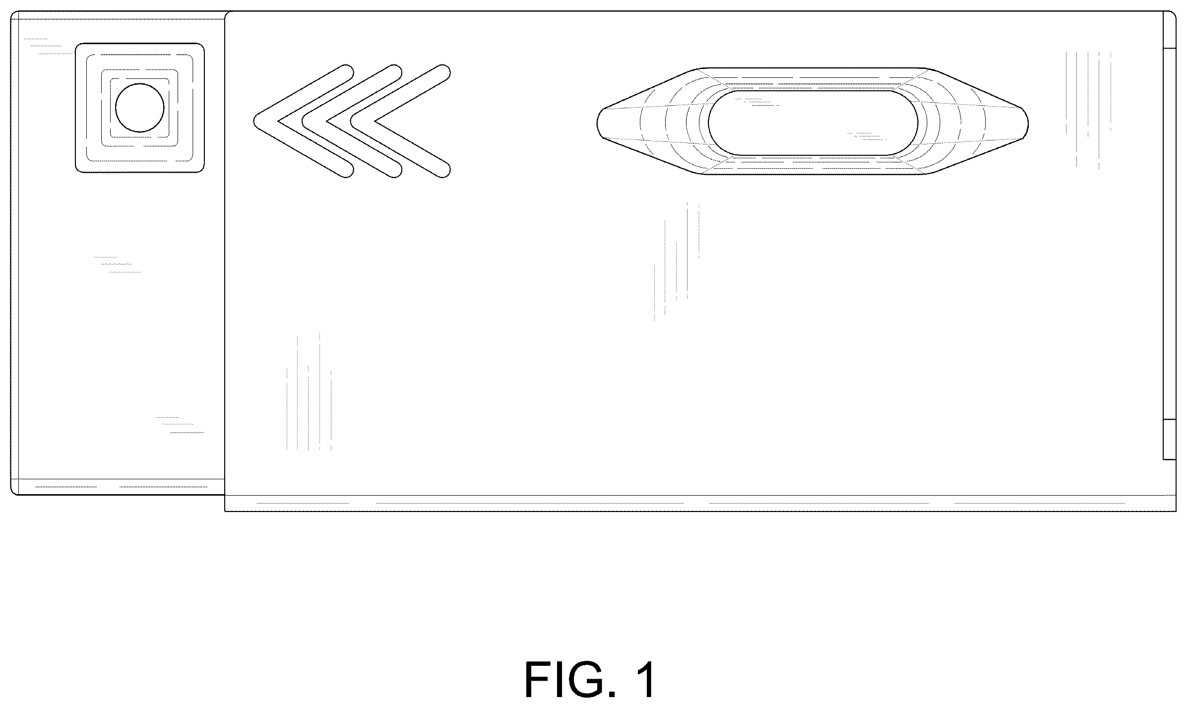 Patent USD1124401 Figure 1 – Sample test card