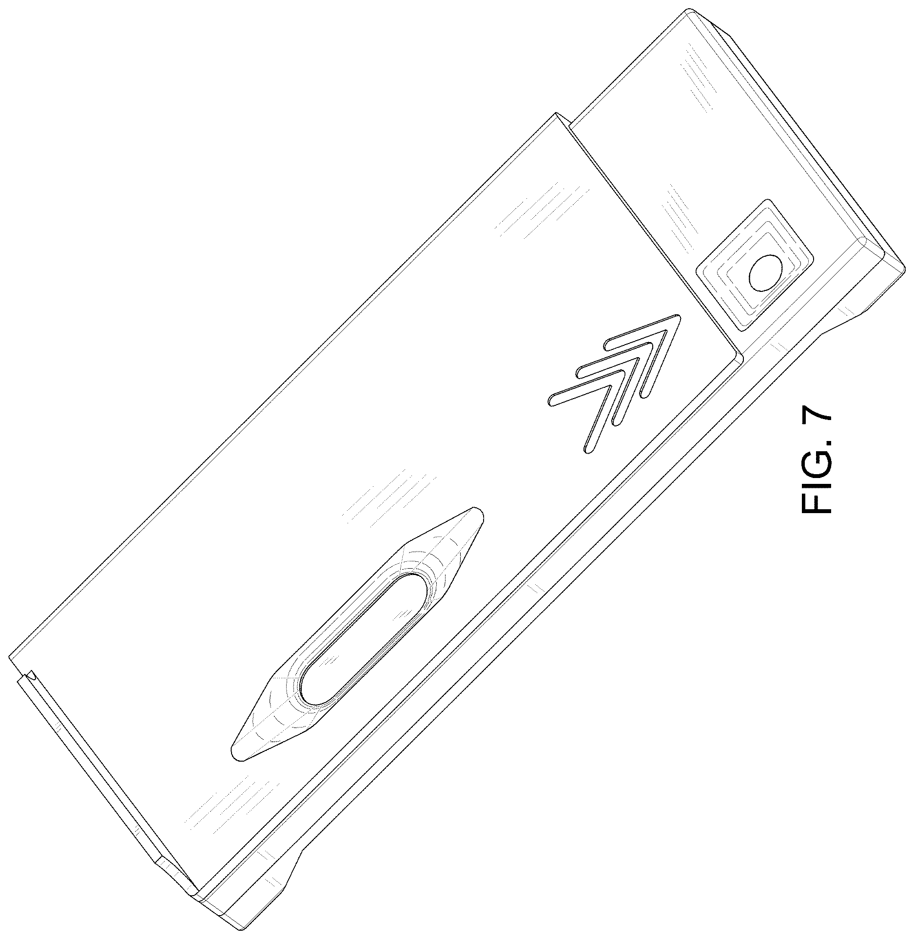Patent USD1124401 Figure 7 – Sample test card