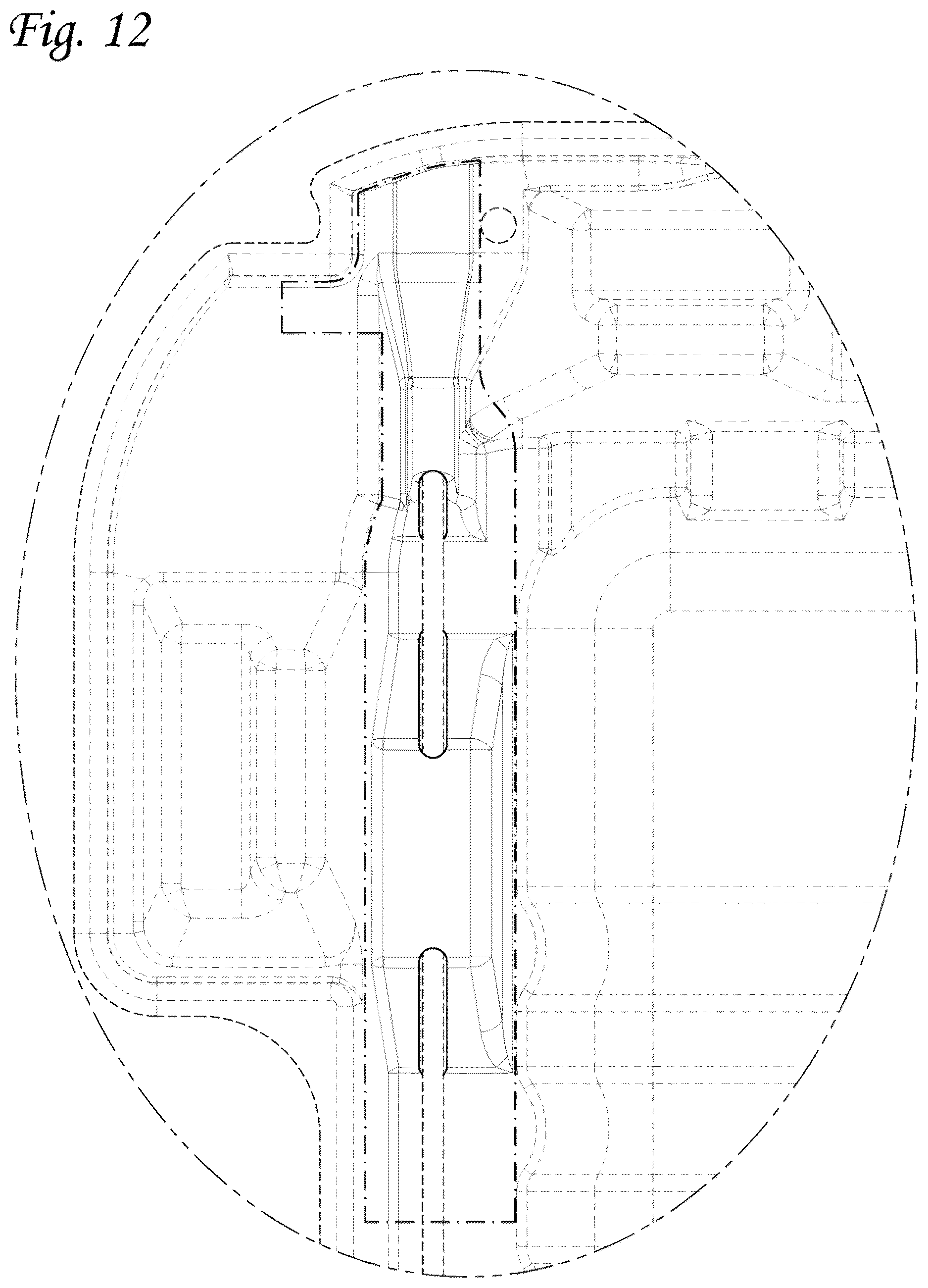 Patent USD1124404 Figure 10 – Bag holding tray