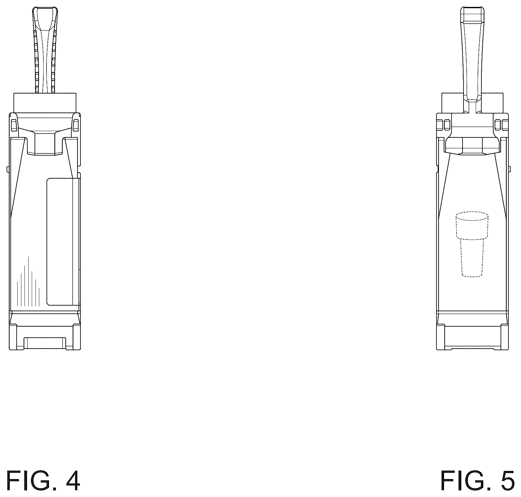 Patent USD1124405 Figure 4 – Sample rack
