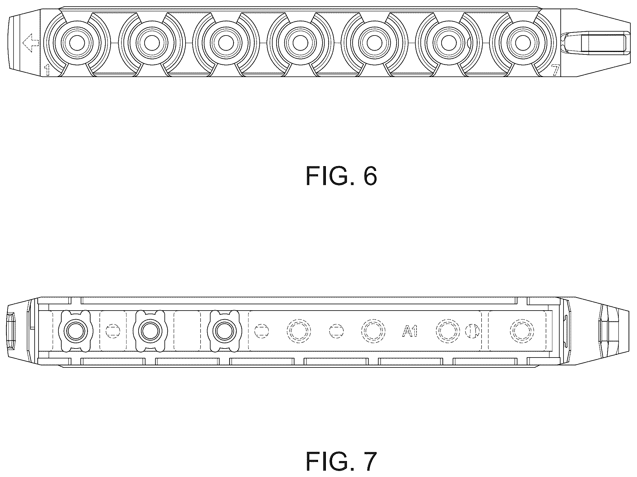 Patent USD1124405 Figure 5 – Sample rack