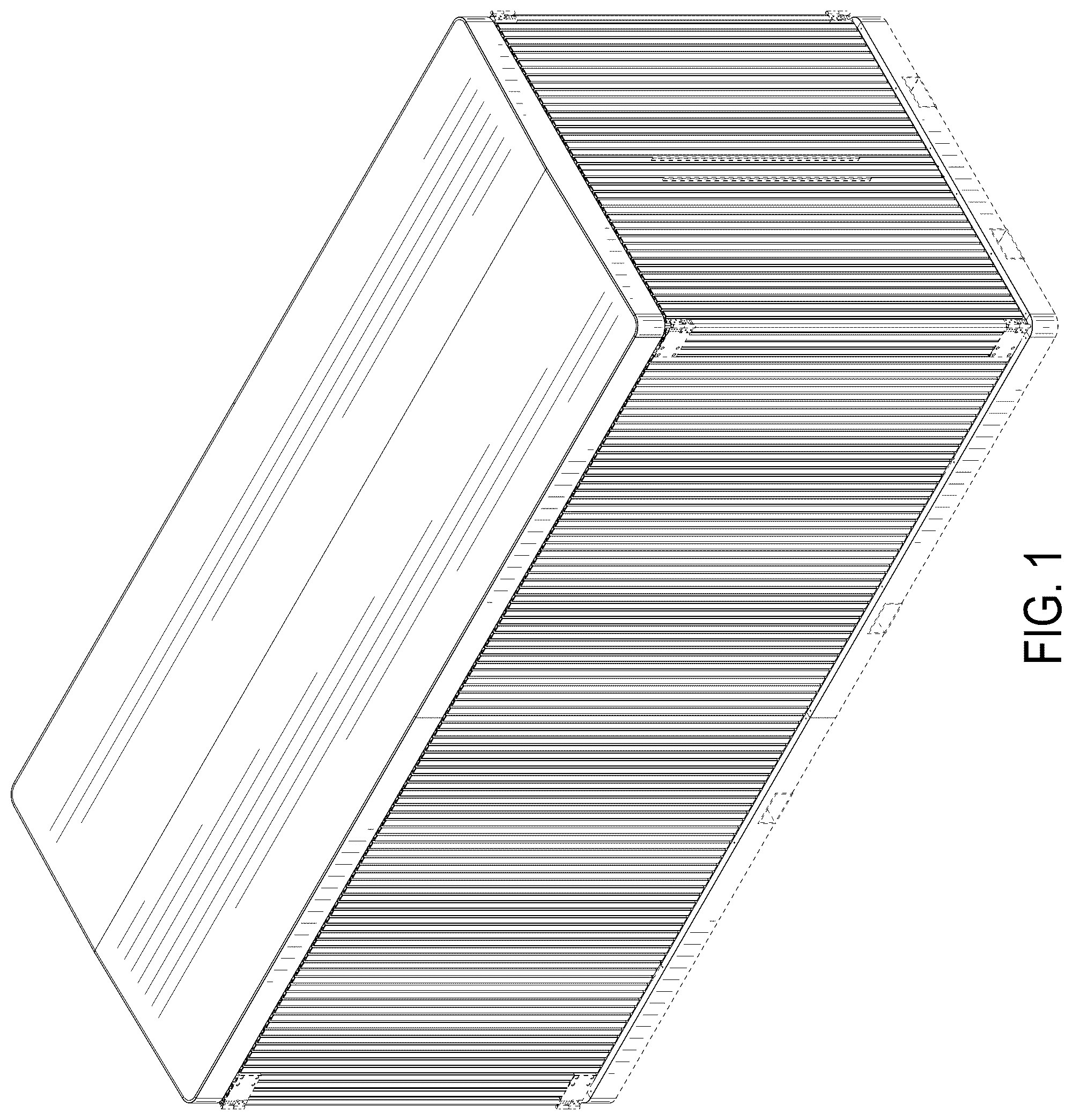 Patent USD1124407 Figure 1 – Farm structure