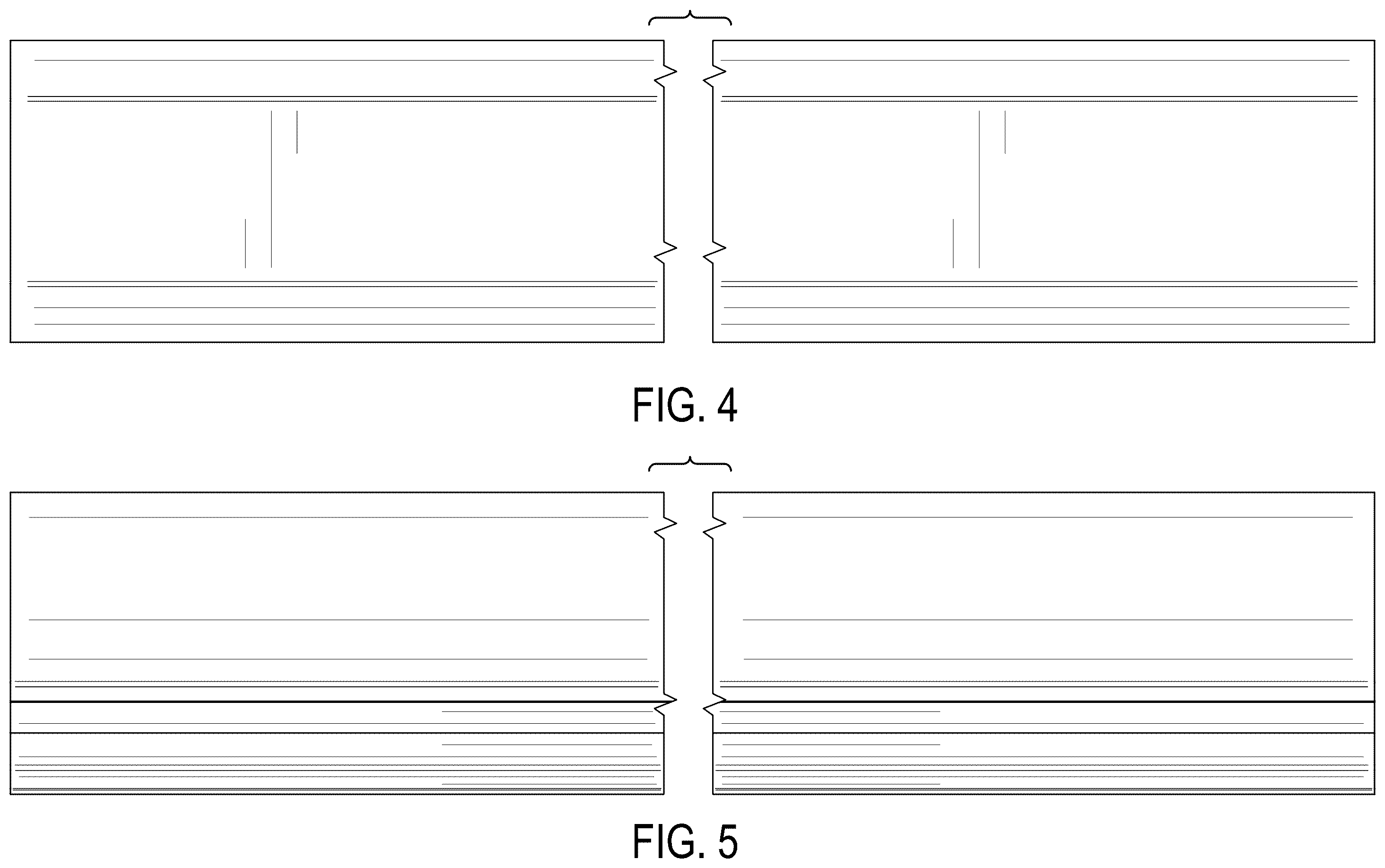 Patent USD1124410 Figure 3 – Knee rail extrusion