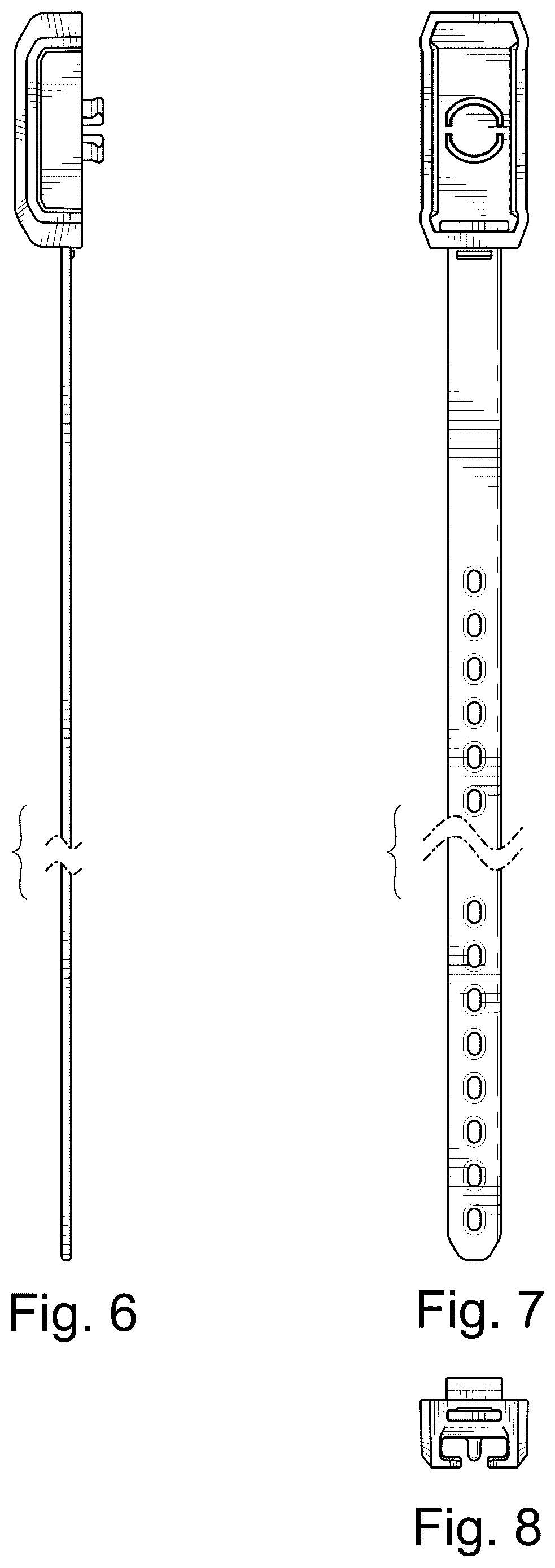 Patent USD1124416 Figure 3 – Strap assembly