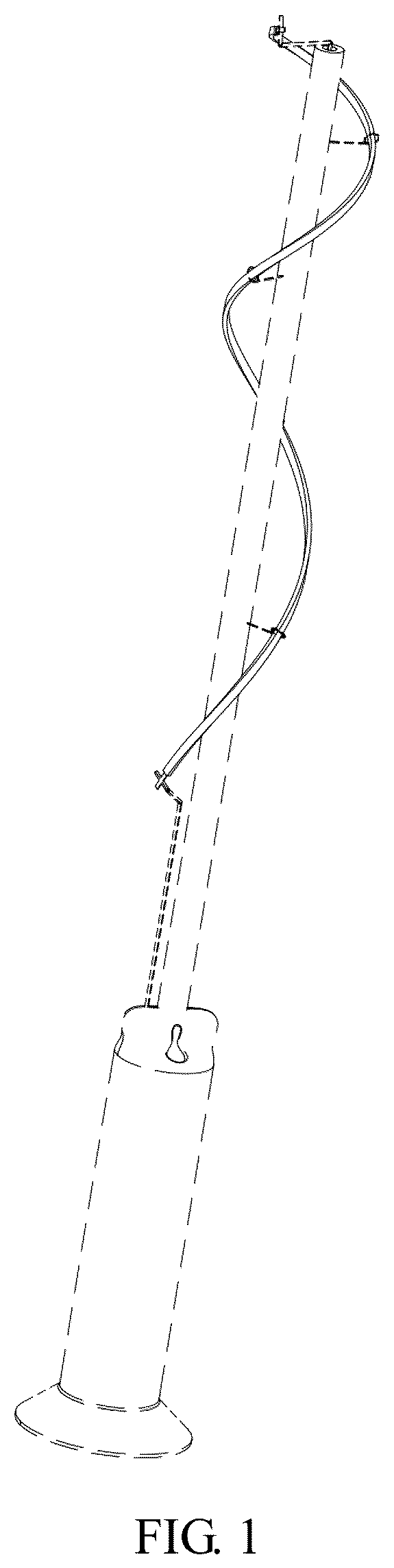Patent USD1124427 — Light bulb filament — Figure 1