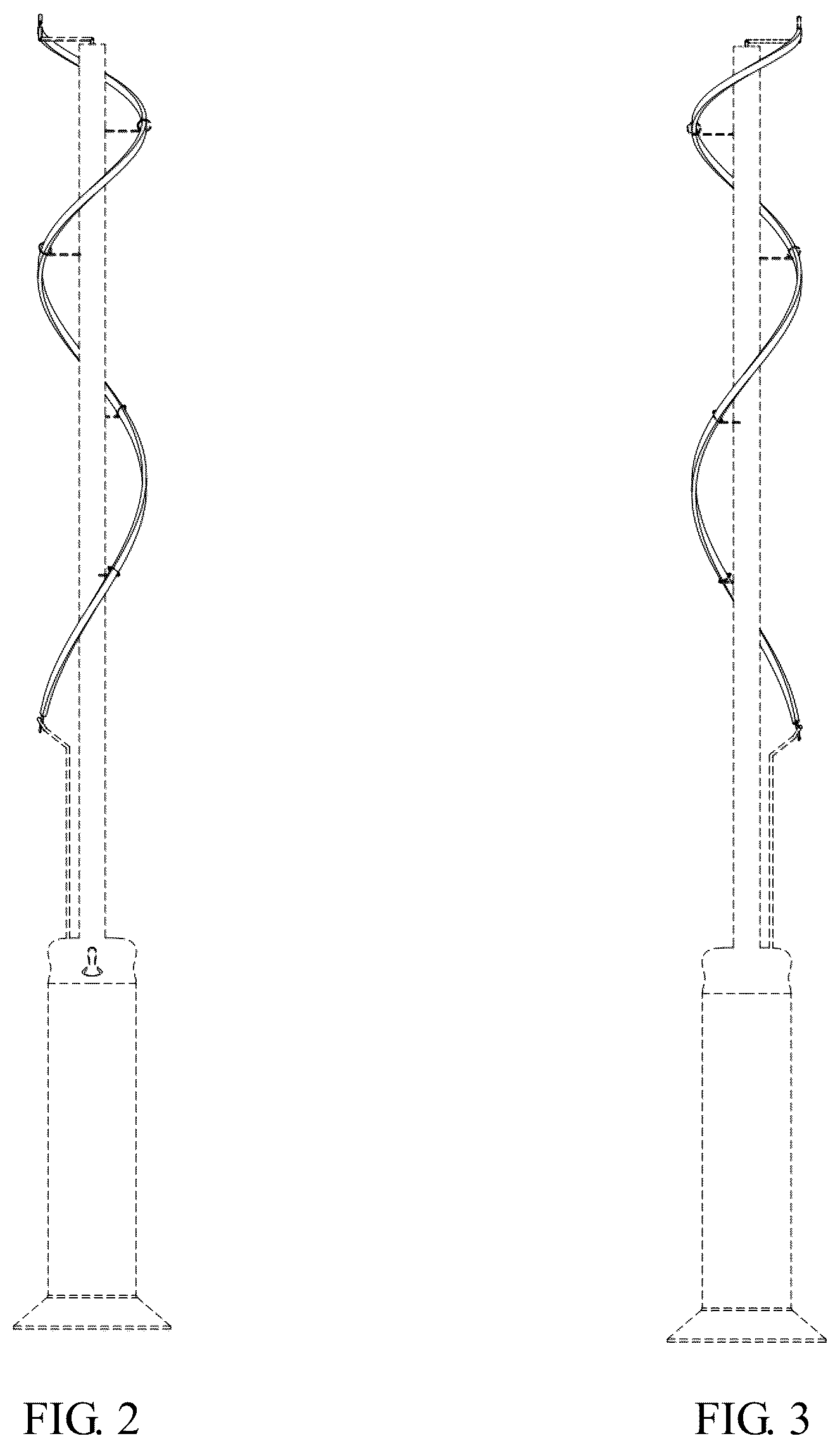 Patent USD1124427 Figure 2 – Light bulb filament