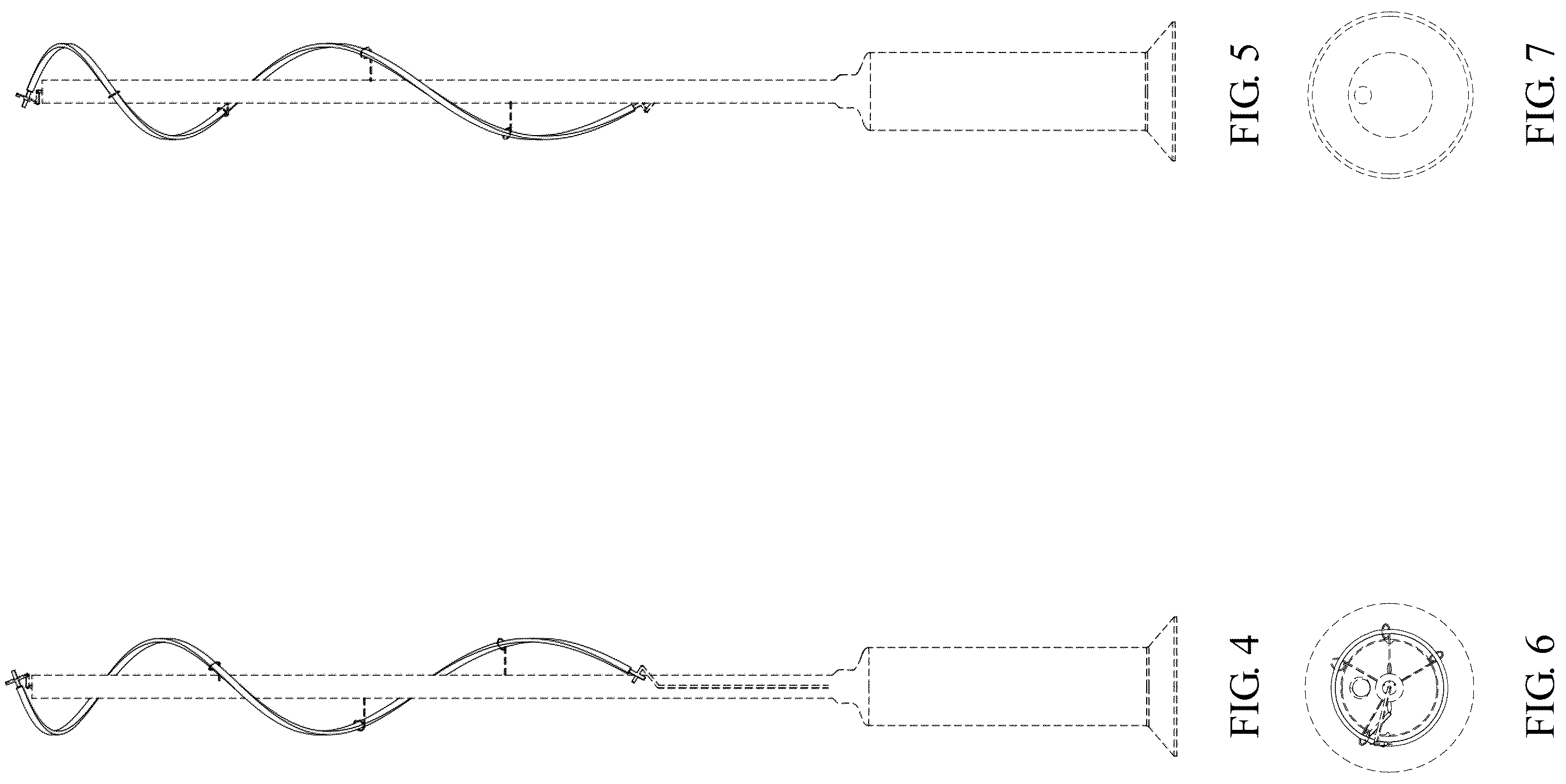 Patent USD1124427 Figure 3 – Light bulb filament