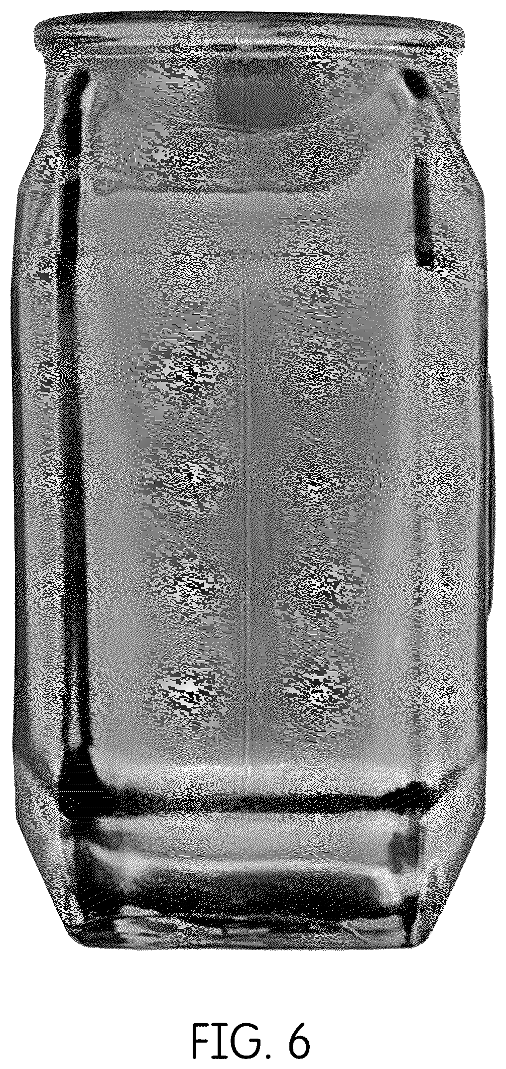Patent USD1124428 Figure 6 – Vessel for a candle
