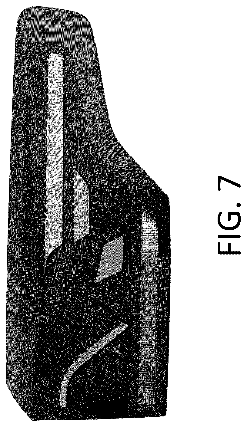 Patent USD1124430 Figure 7 – Vehicle taillight