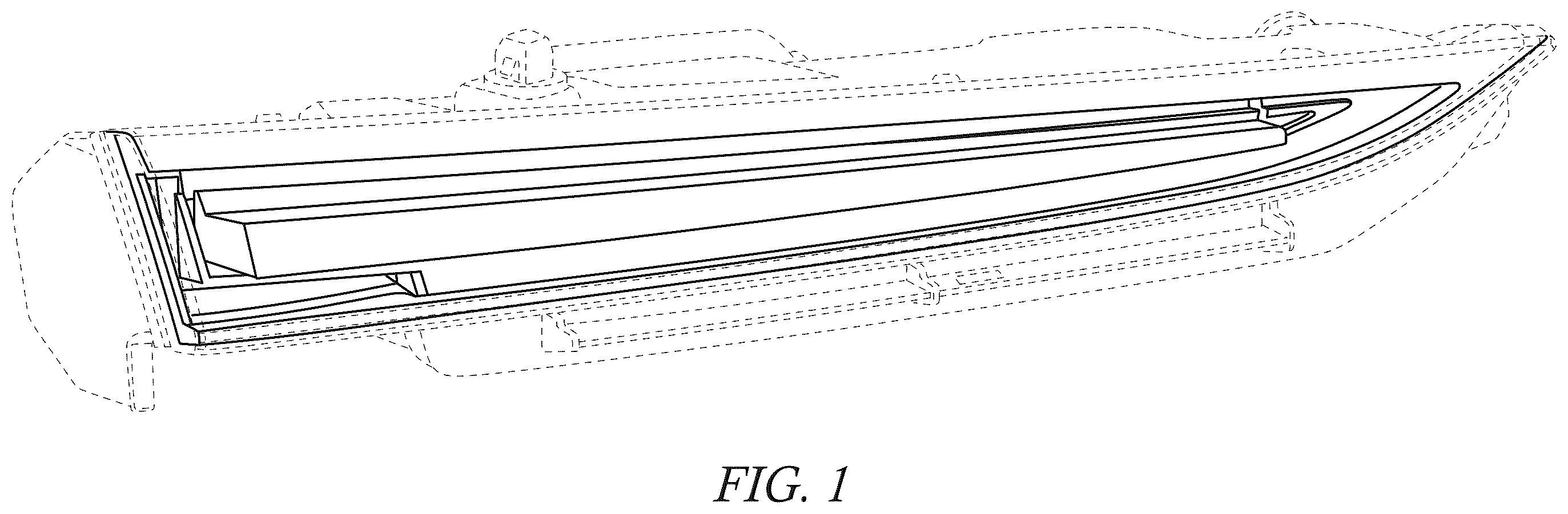 Patent USD1124431 — Vehicle taillamp — Figure 1