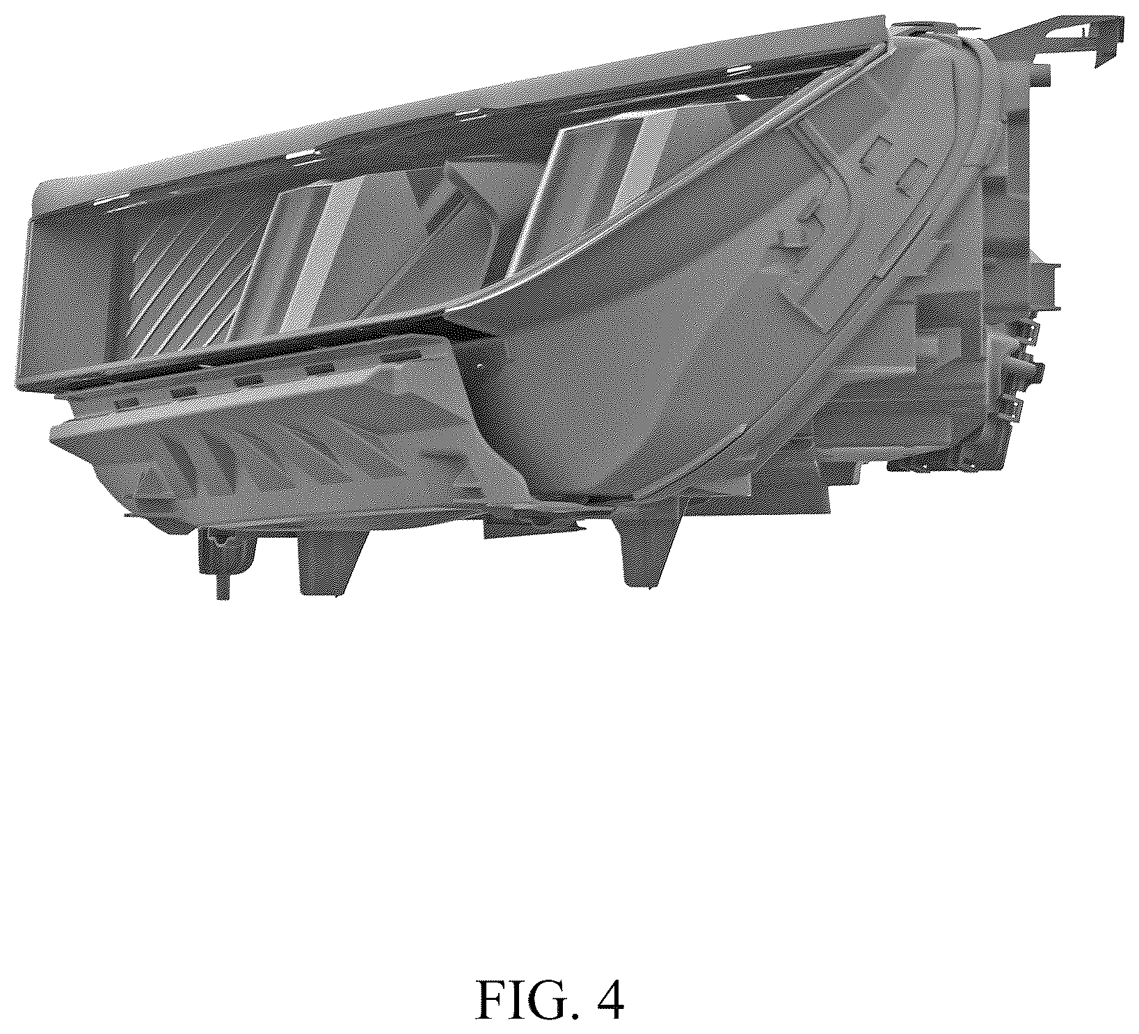 Patent USD1124433 Figure 4 – Headlight for a vehicle