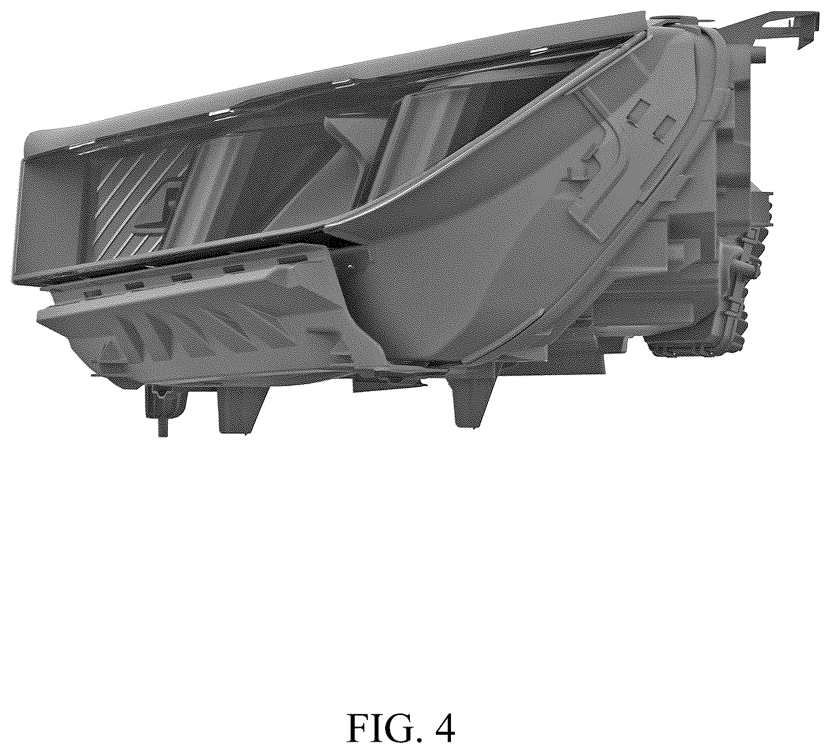 Patent USD1124434 Figure 4 – Headlight for a vehicle