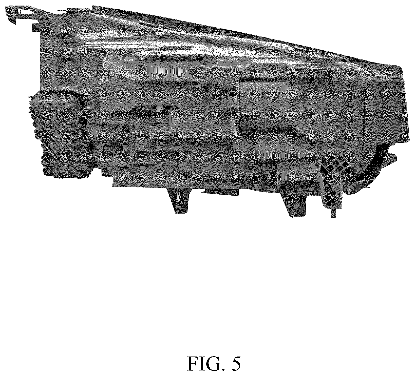 Patent USD1124434 Figure 5 – Headlight for a vehicle