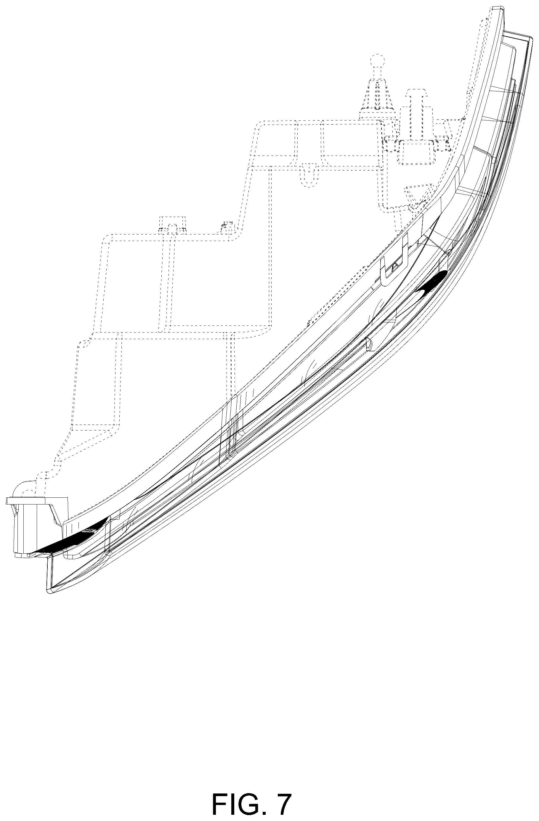 Patent USD1124436 Figure 7 – Car headlight