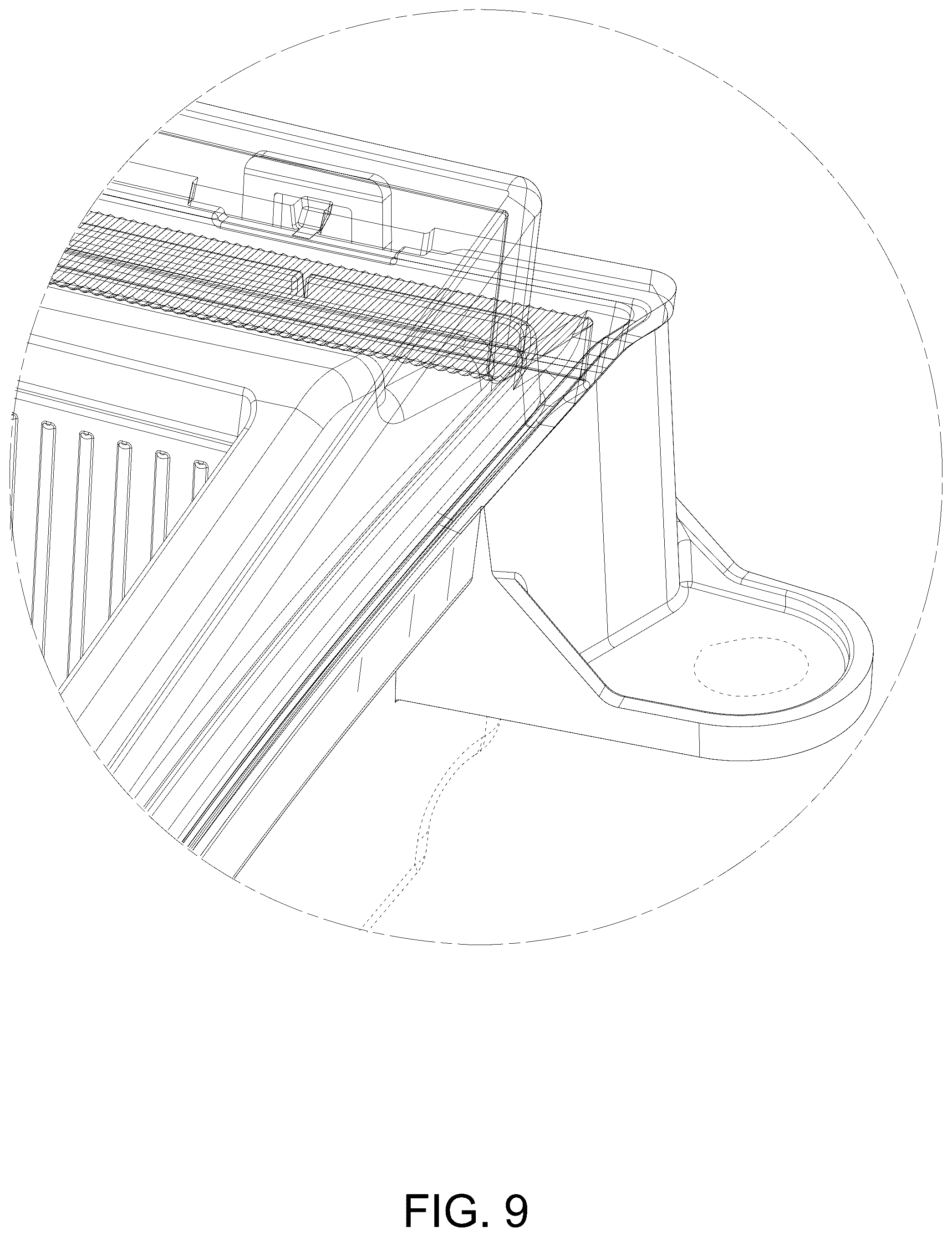 Patent USD1124436 Figure 9 – Car headlight