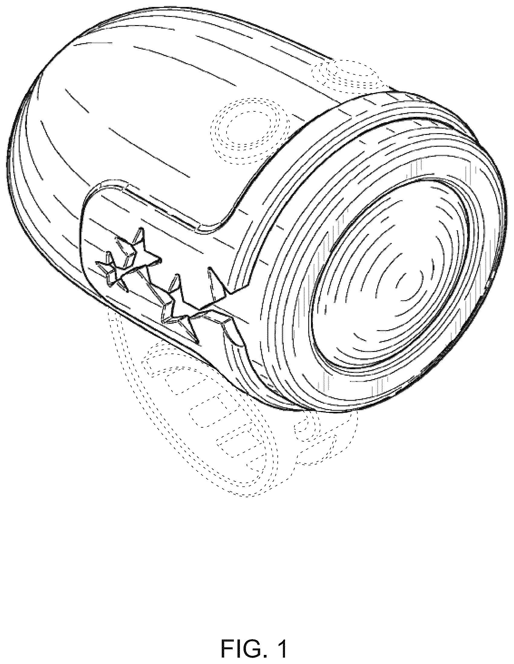 Patent USD1124437 — Spotlight — Figure 1