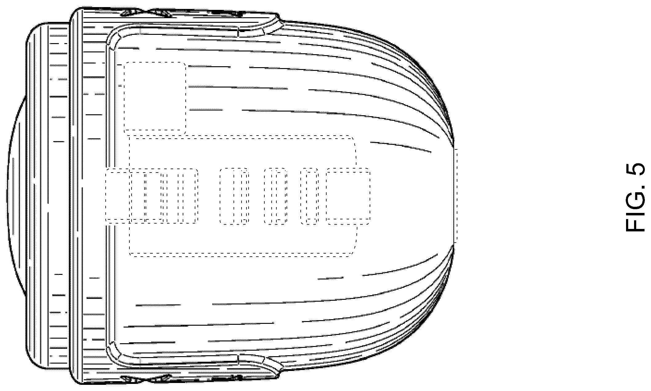 Patent USD1124437 Figure 5 – Spotlight