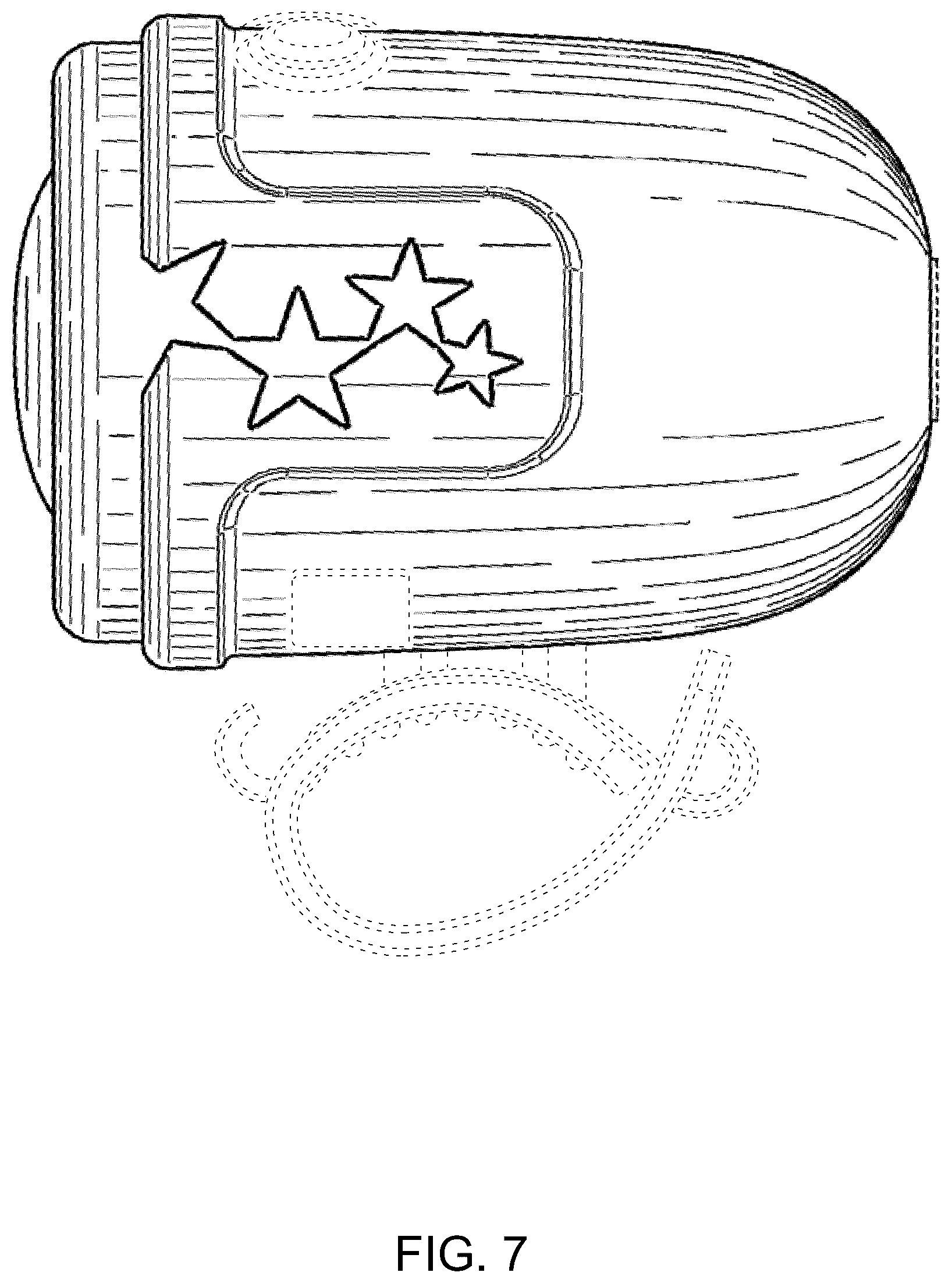Patent USD1124437 Figure 7 – Spotlight