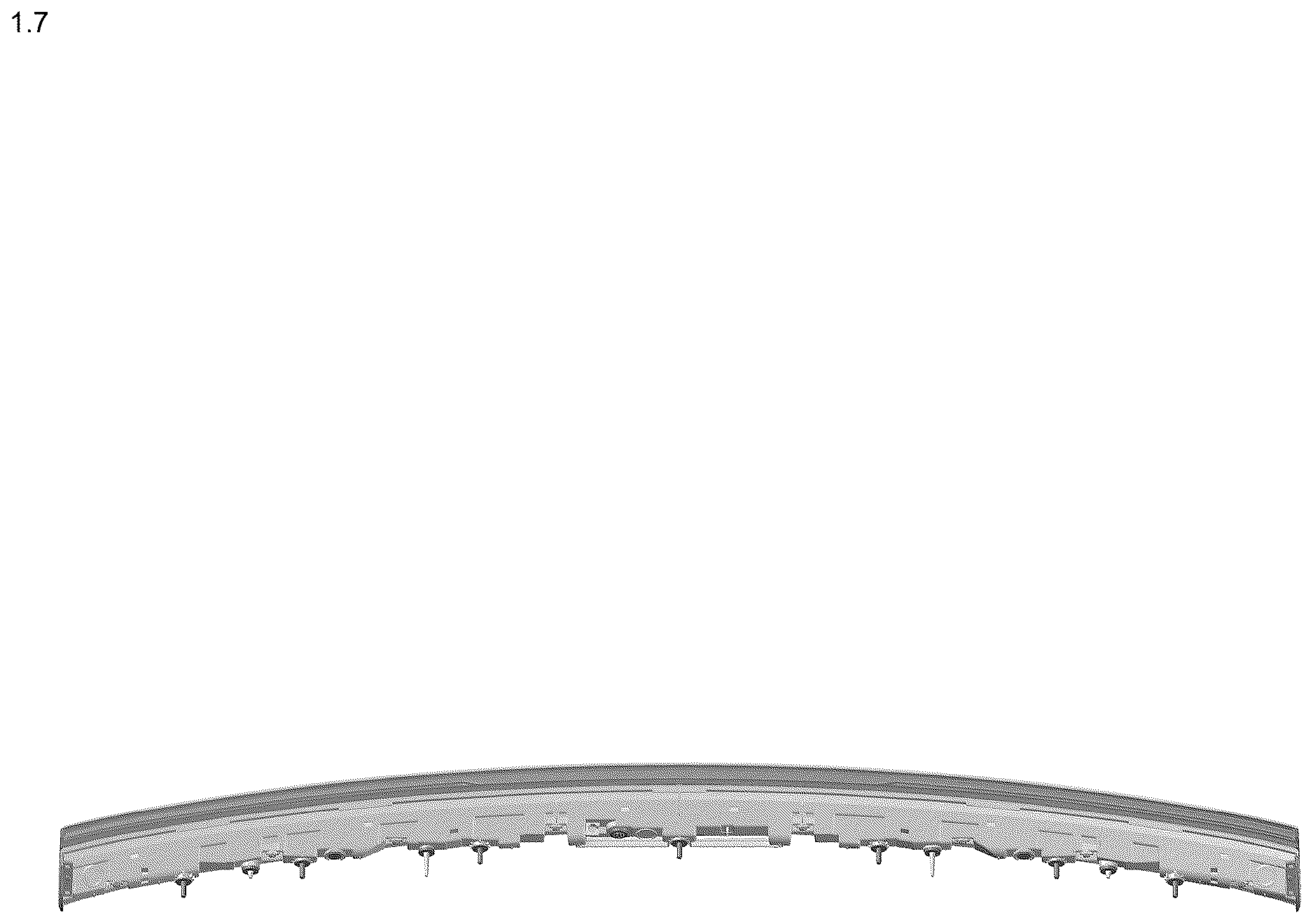 Patent USD1124439 Figure 7 – Rear combination lamp for automobile