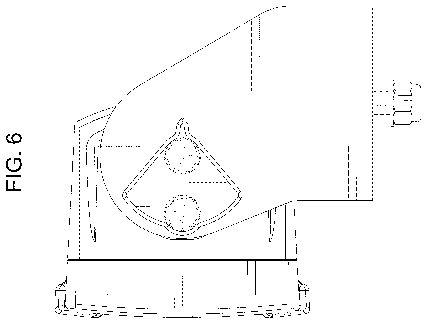 Patent USD1124440 Figure 6 – Lamp for a vehicle