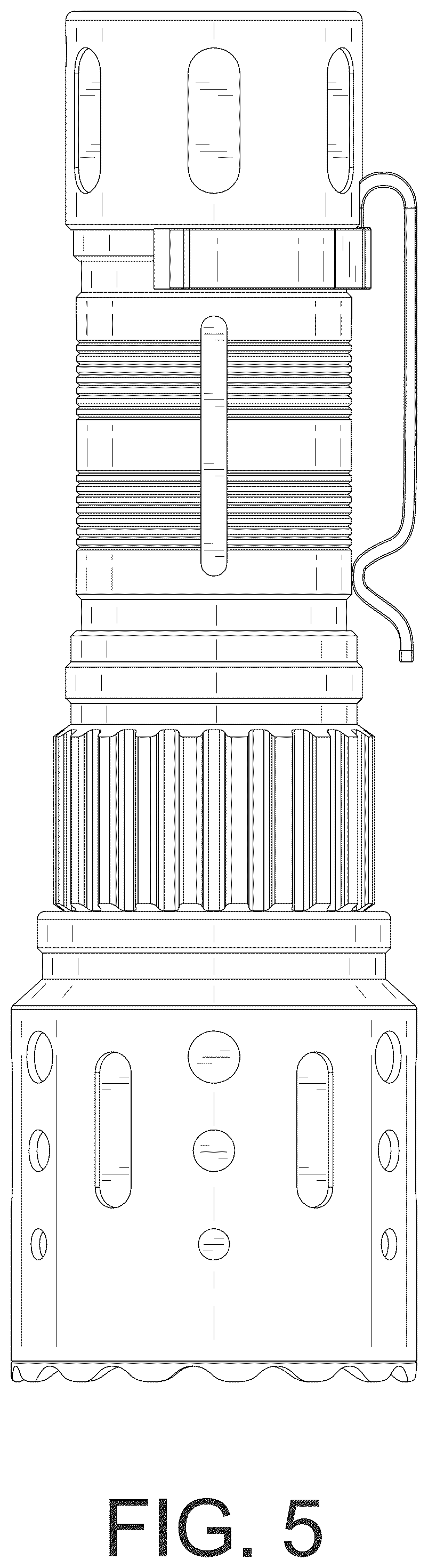 Patent USD1124441 Figure 5 – Flashlight