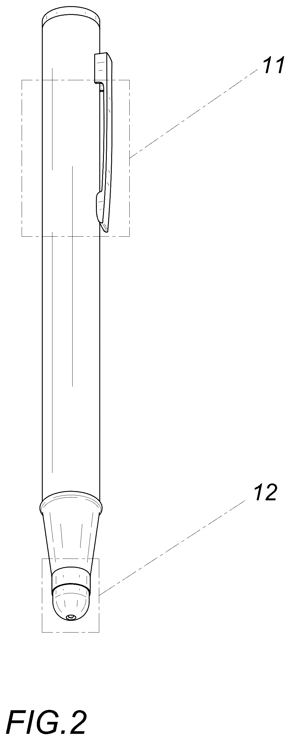 Patent USD1124442 Figure 2 – Penlight