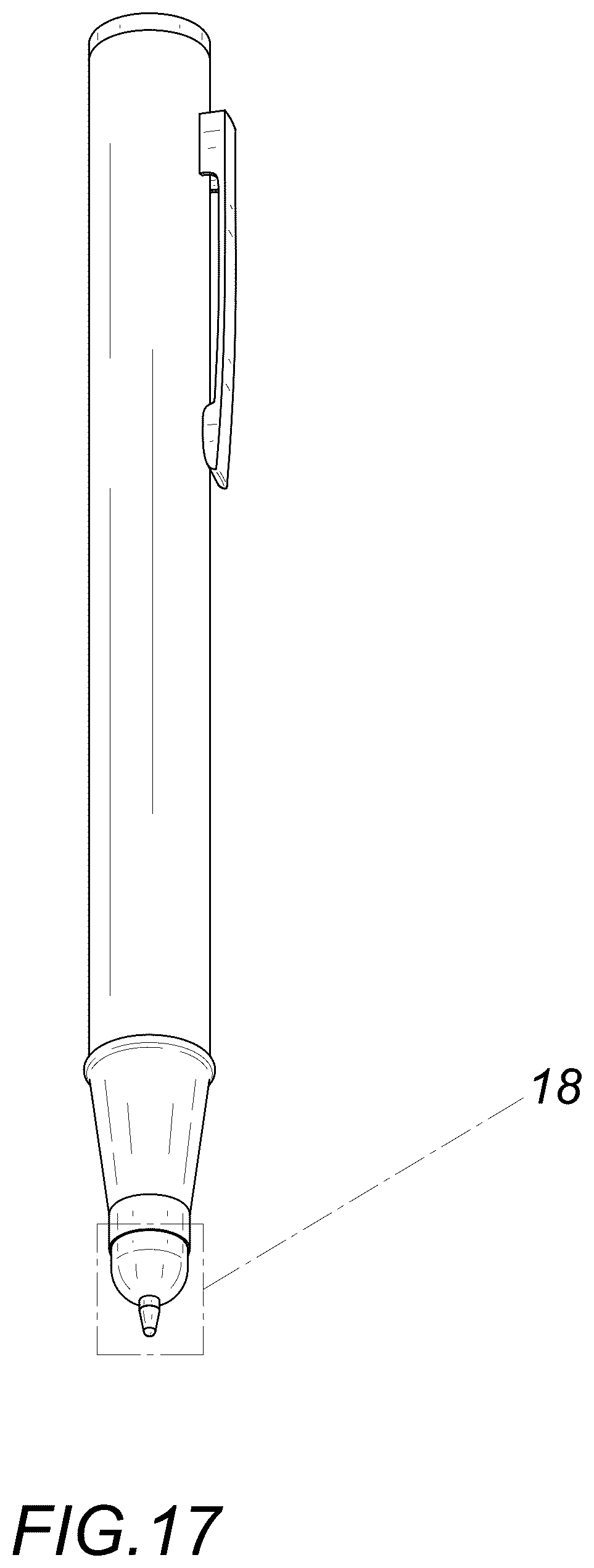 Patent USD1124442 Figure 17 – Penlight