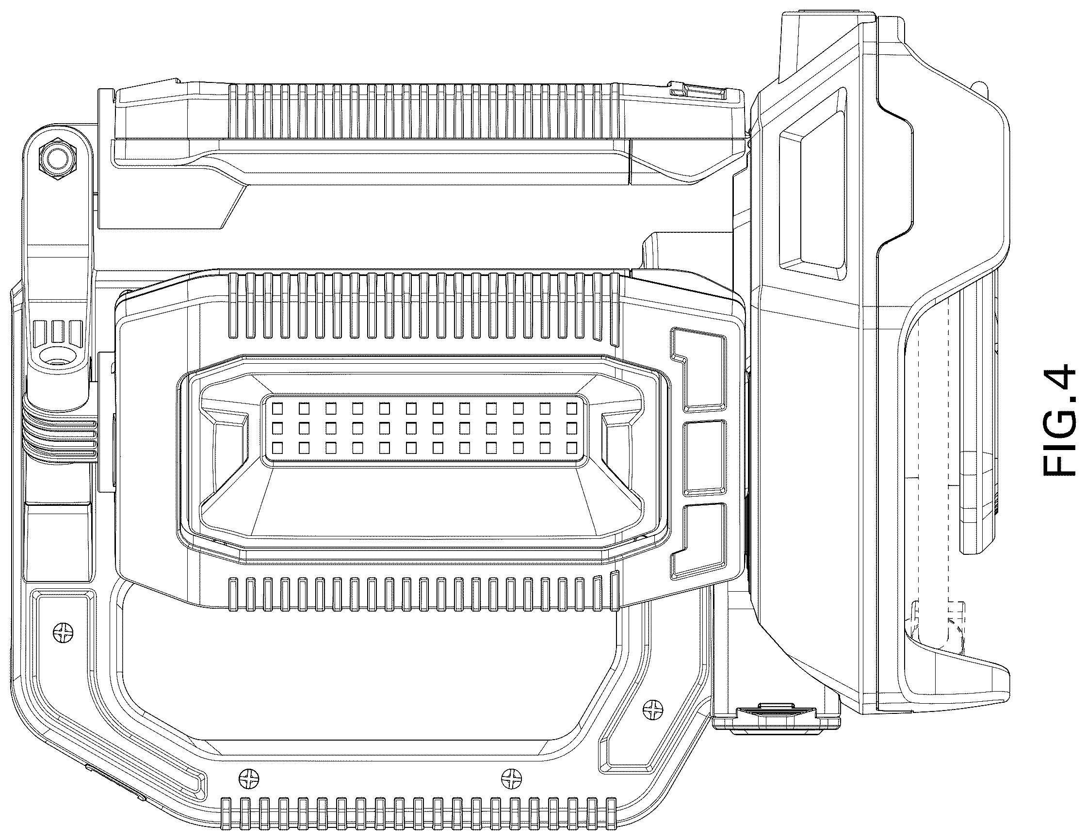 Patent USD1124443 Figure 4 – Lamp