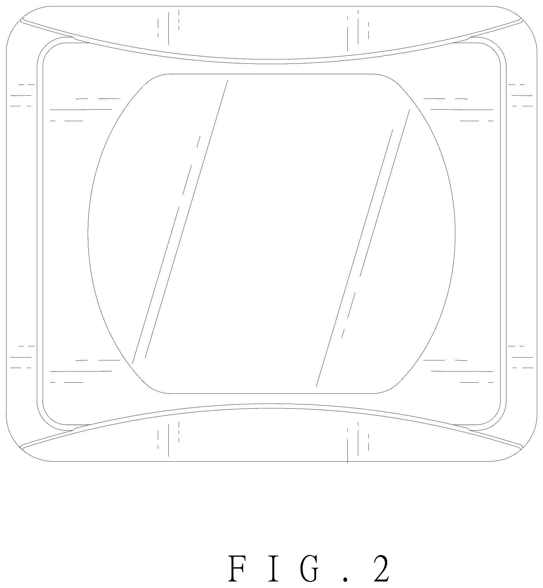 Patent USD1124444 Figure 2 – Floodlight