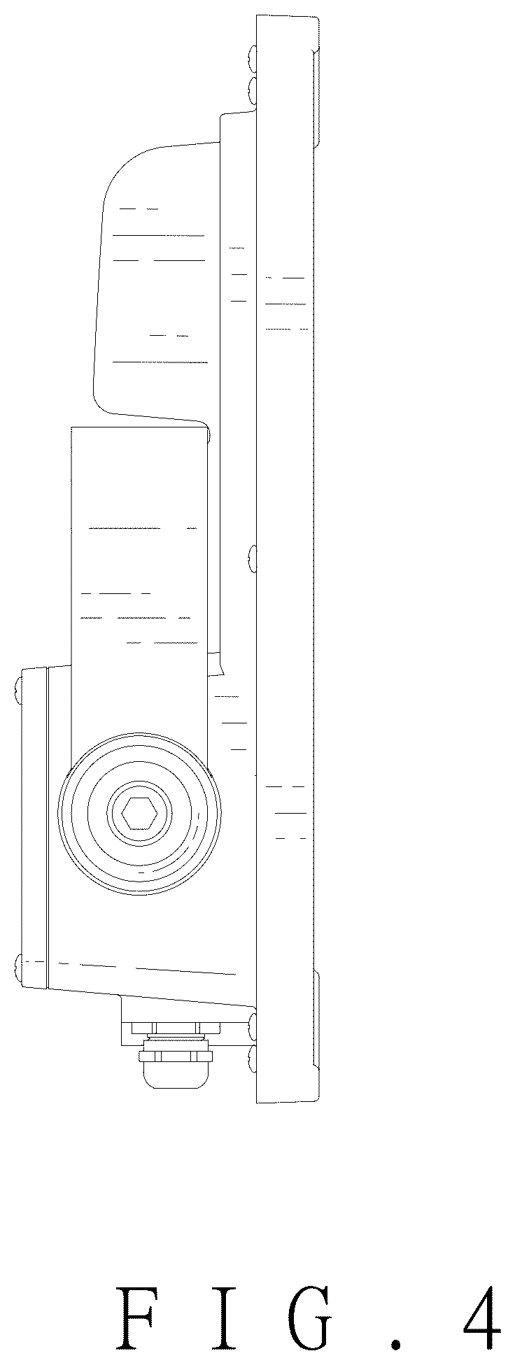 Patent USD1124444 Figure 4 – Floodlight