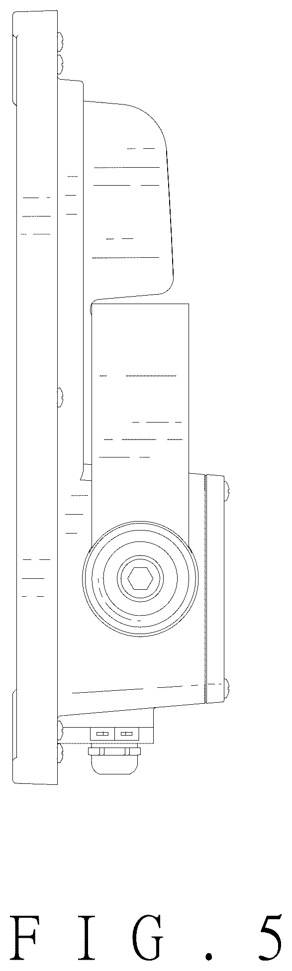Patent USD1124444 Figure 5 – Floodlight