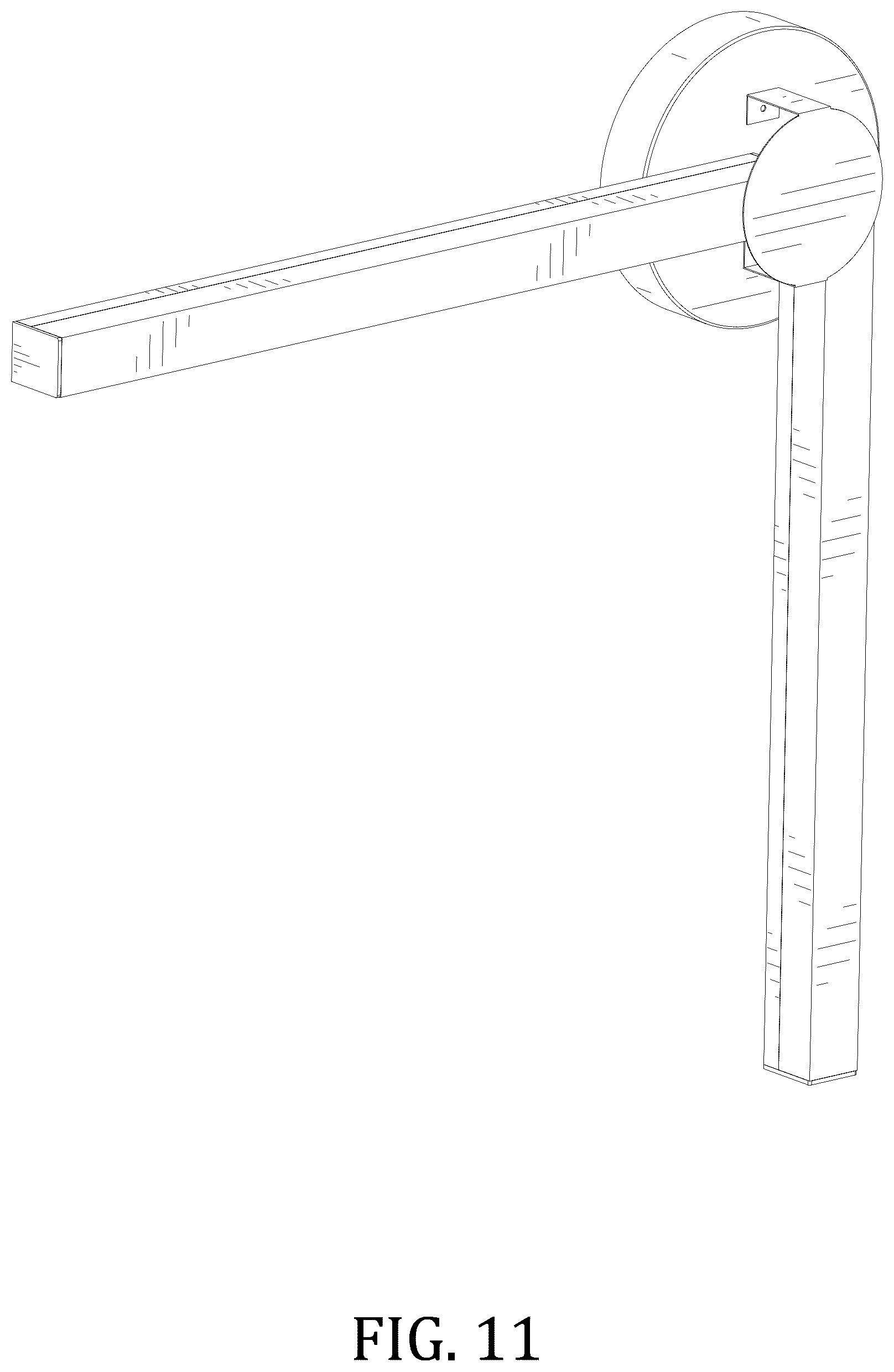 Patent USD1124445 Figure 11 – Bathroom light