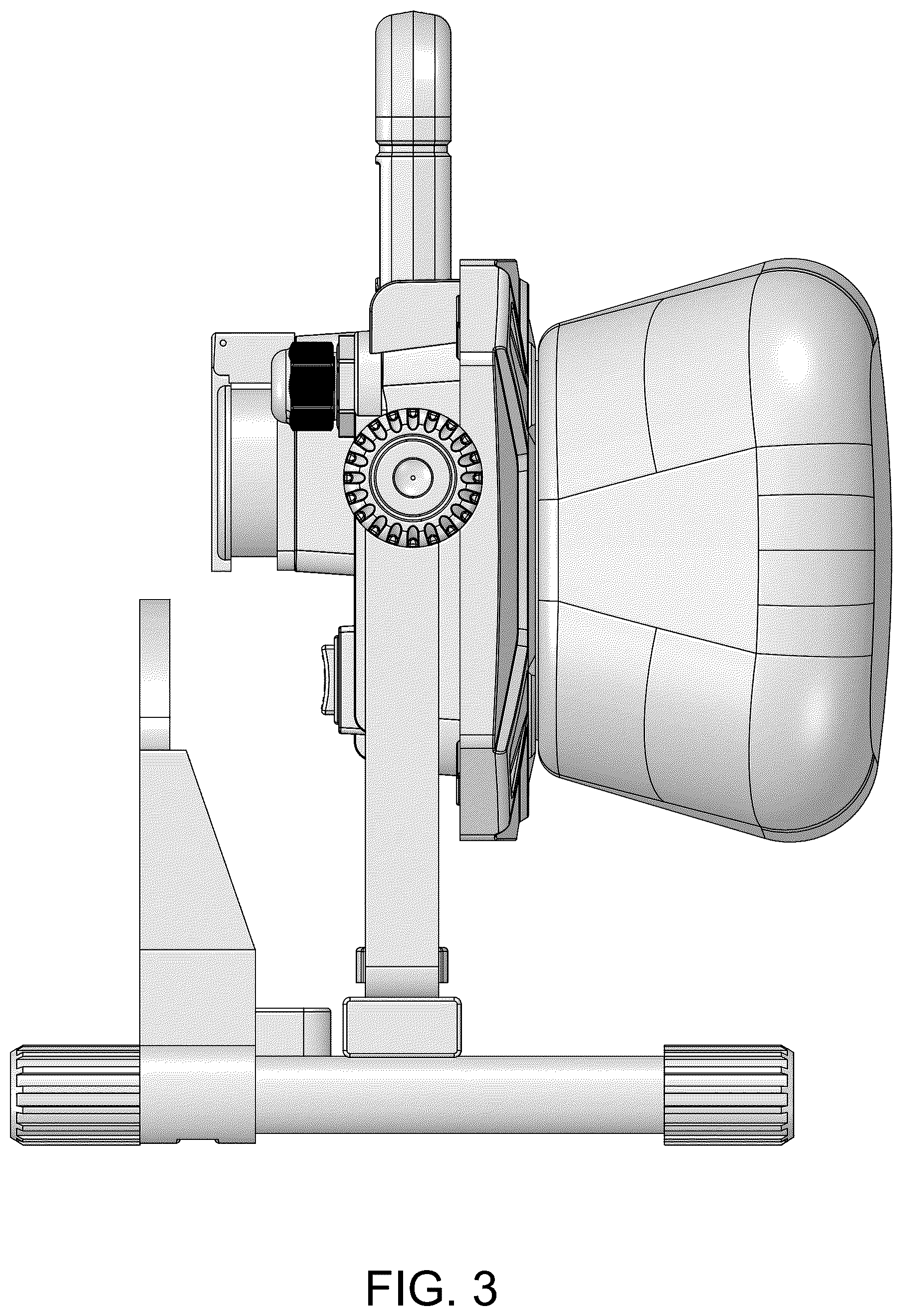 Patent USD1124446 Figure 3 – Luminaire