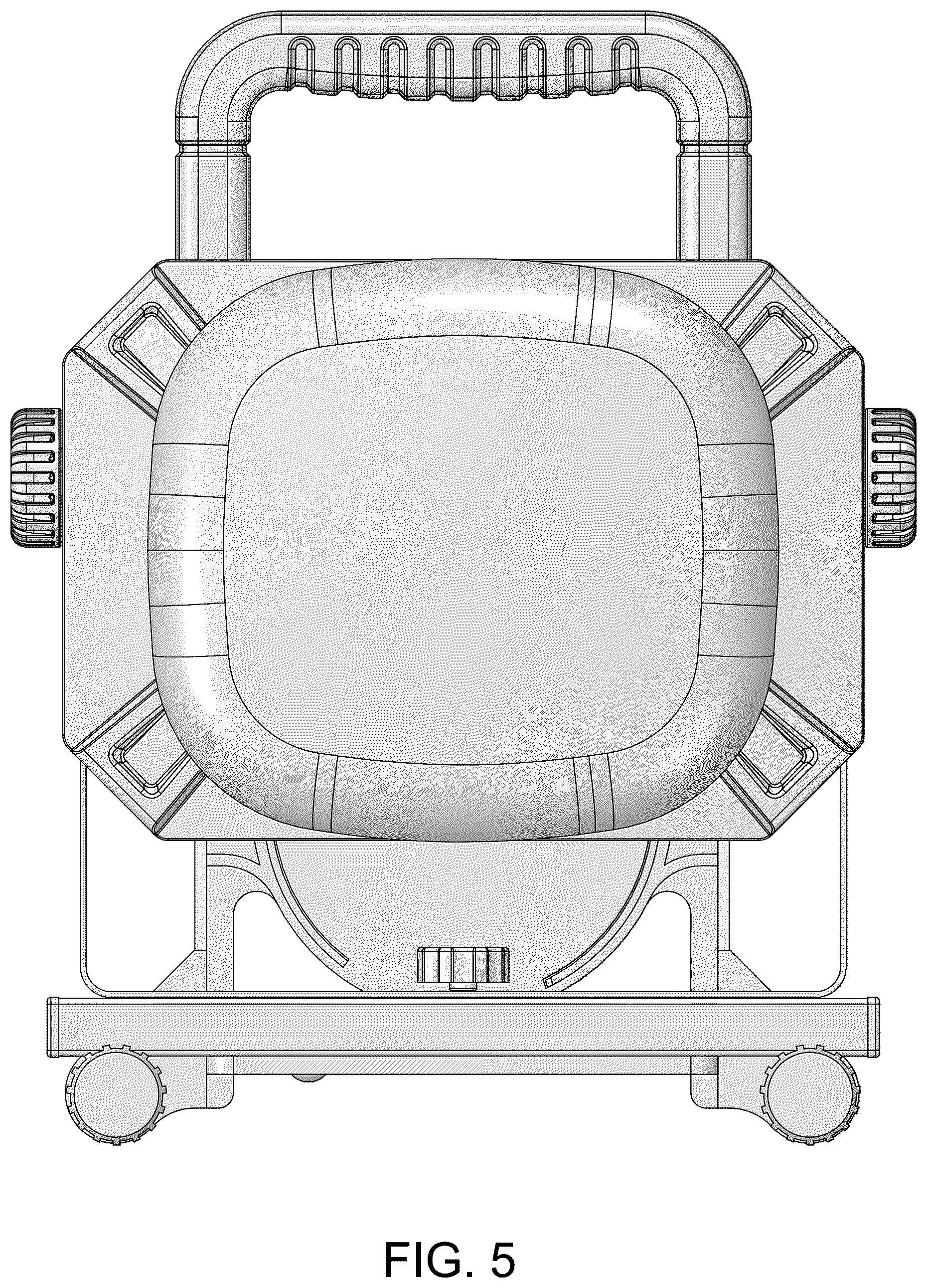 Patent USD1124446 Figure 5 – Luminaire