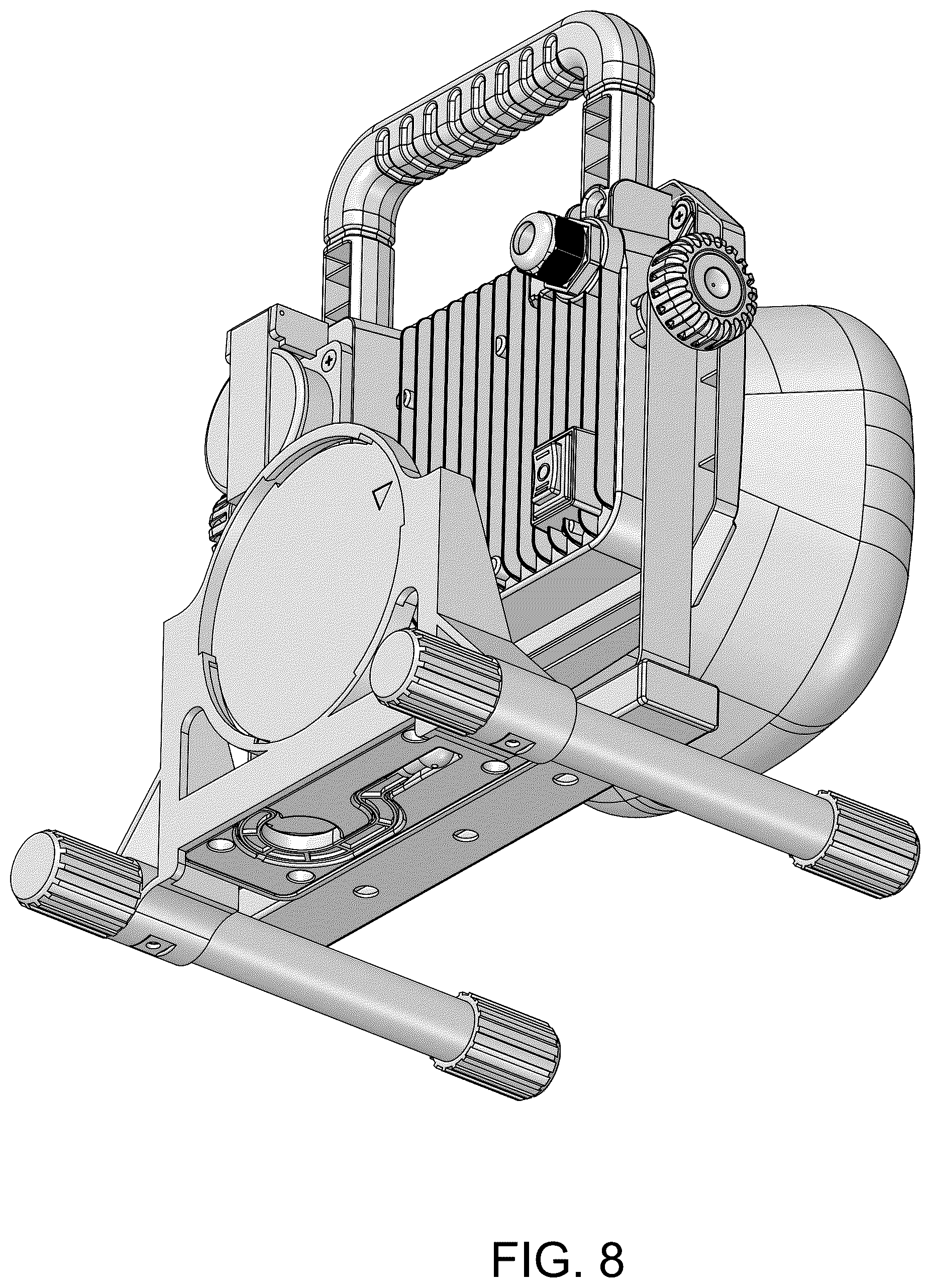 Patent USD1124446 Figure 8 – Luminaire