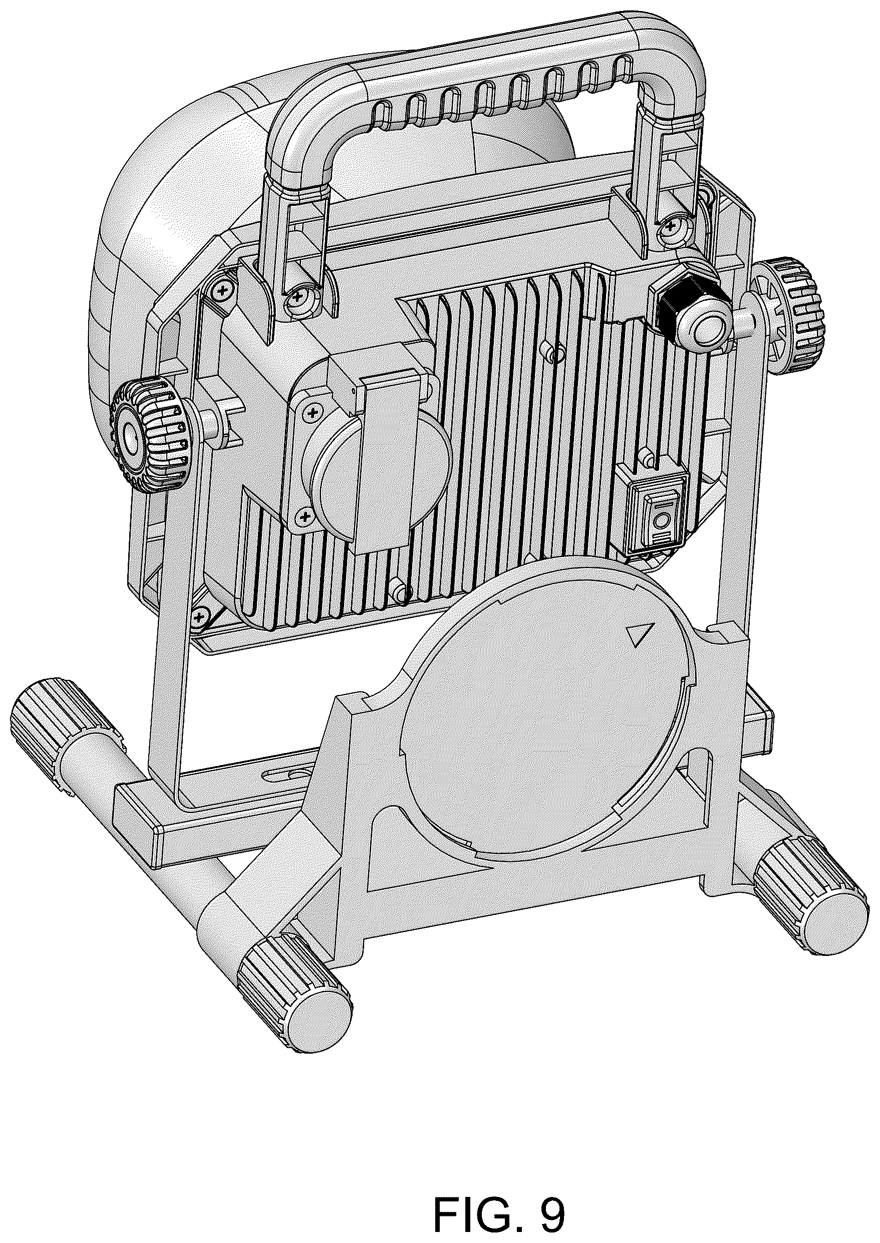 Patent USD1124446 Figure 9 – Luminaire