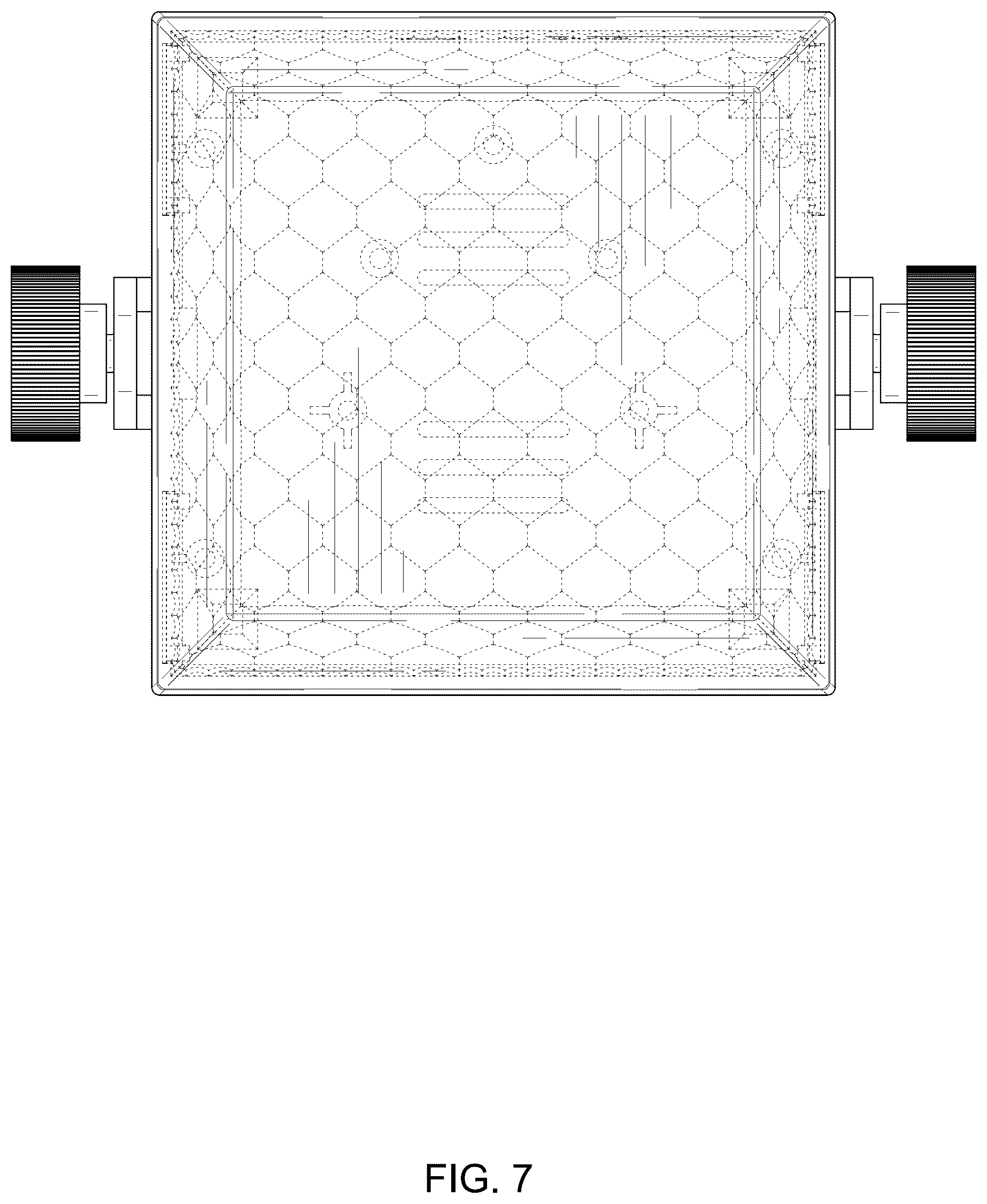 Patent USD1124447 Figure 7 – Stage light