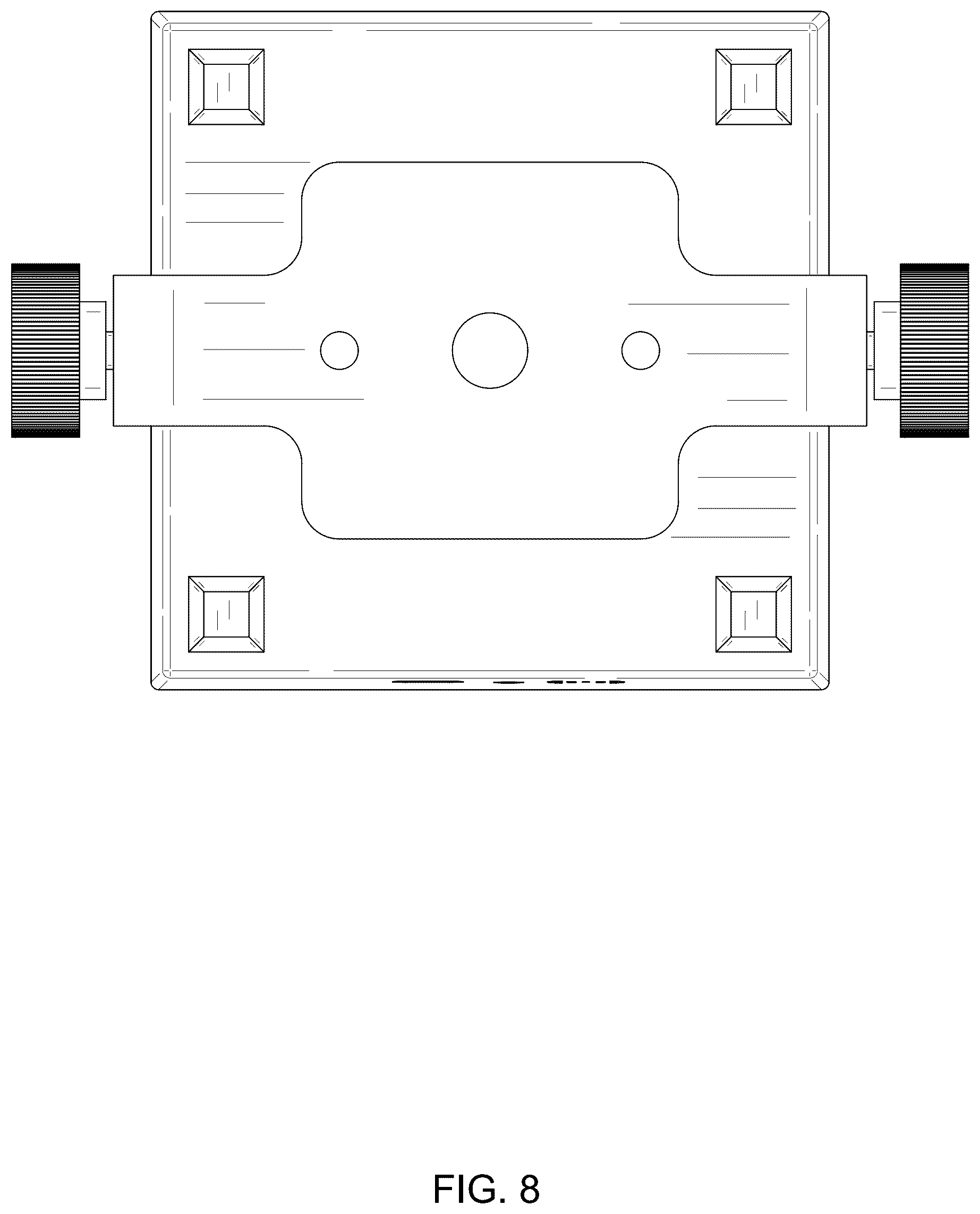 Patent USD1124447 Figure 8 – Stage light