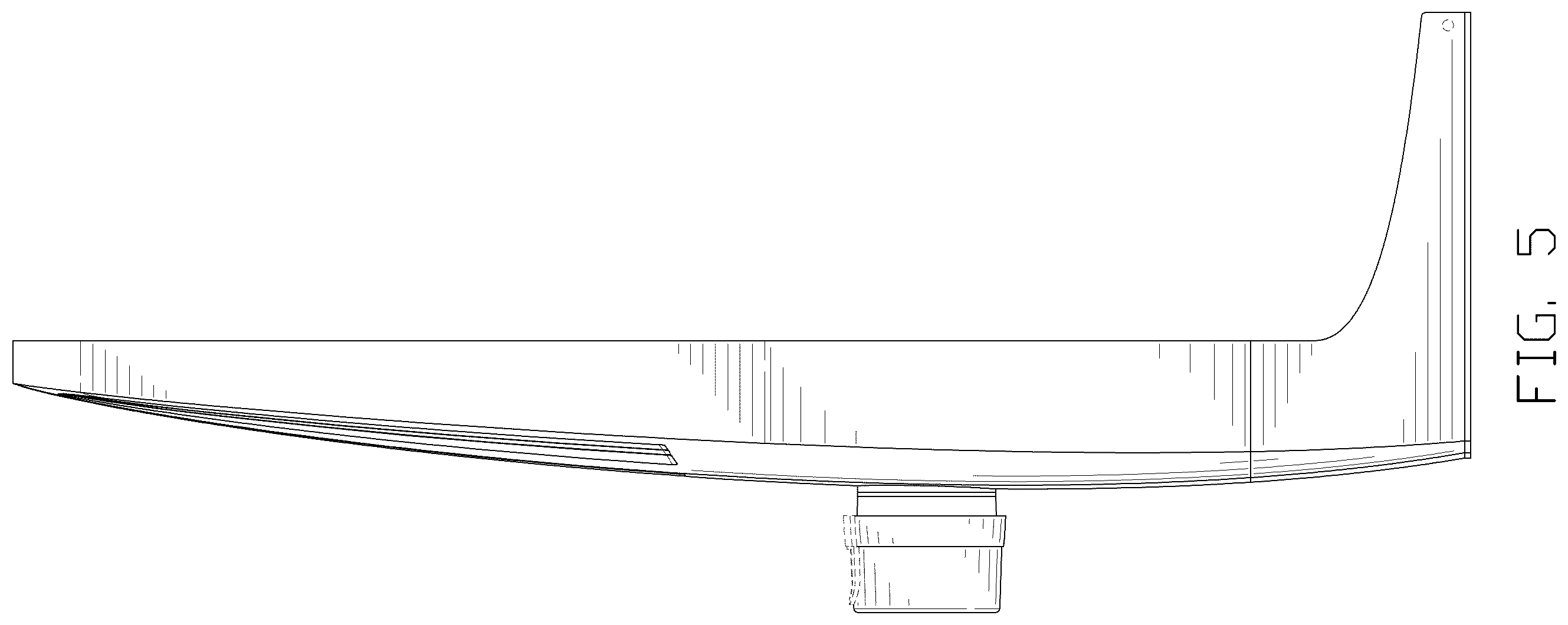 Patent USD1124449 Figure 5 – Street lamp head