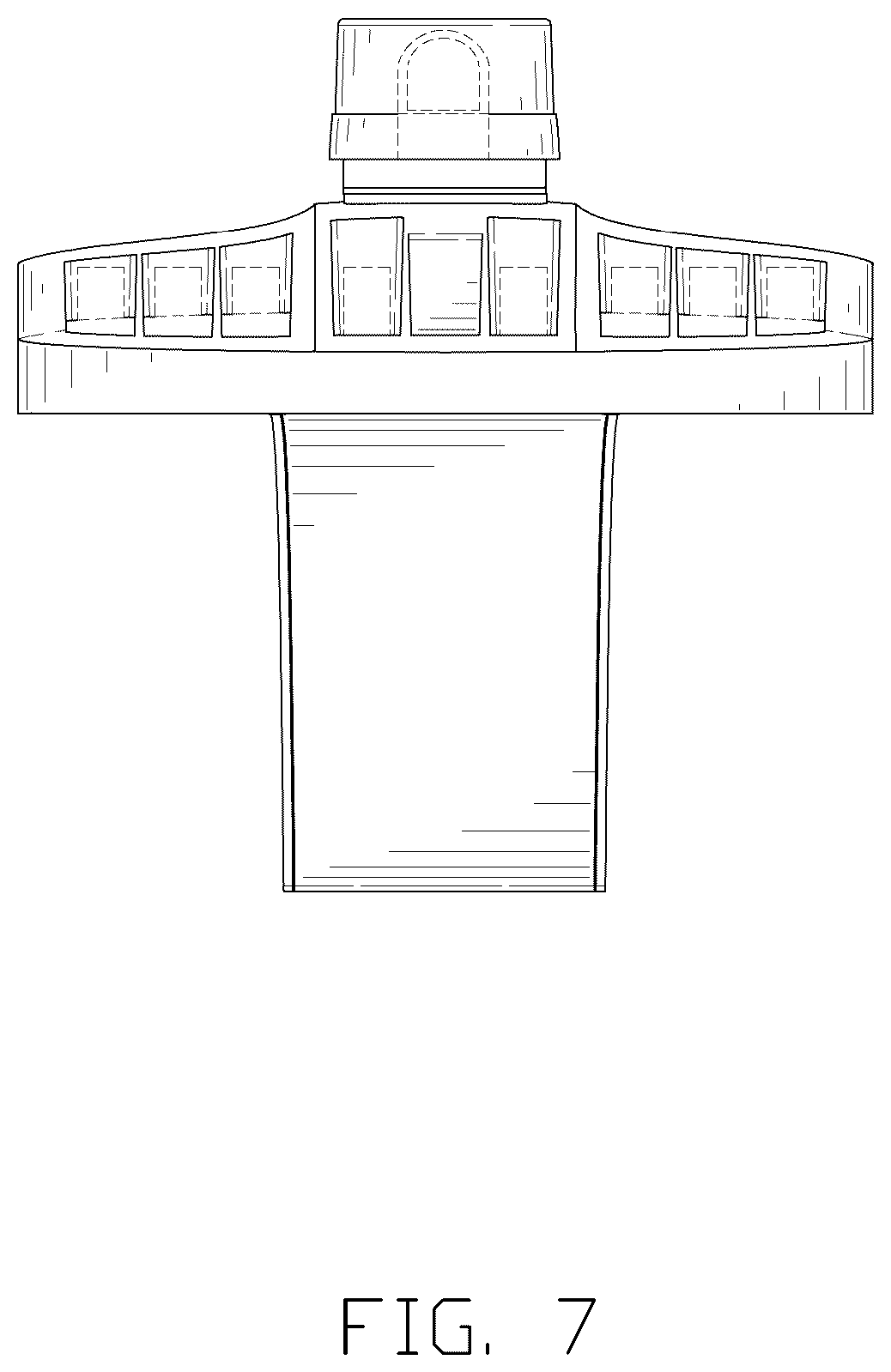 Patent USD1124449 Figure 7 – Street lamp head