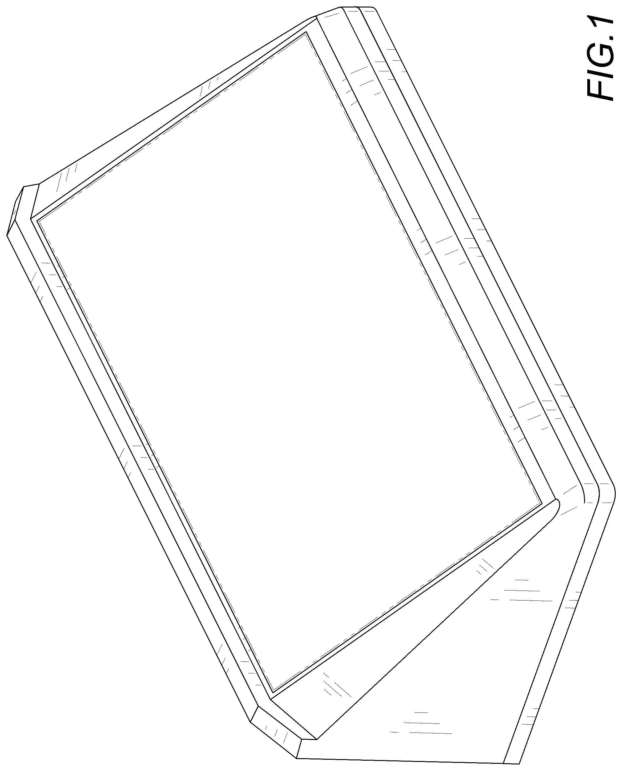 Patent USD1124451 — Solar wall light — Figure 1