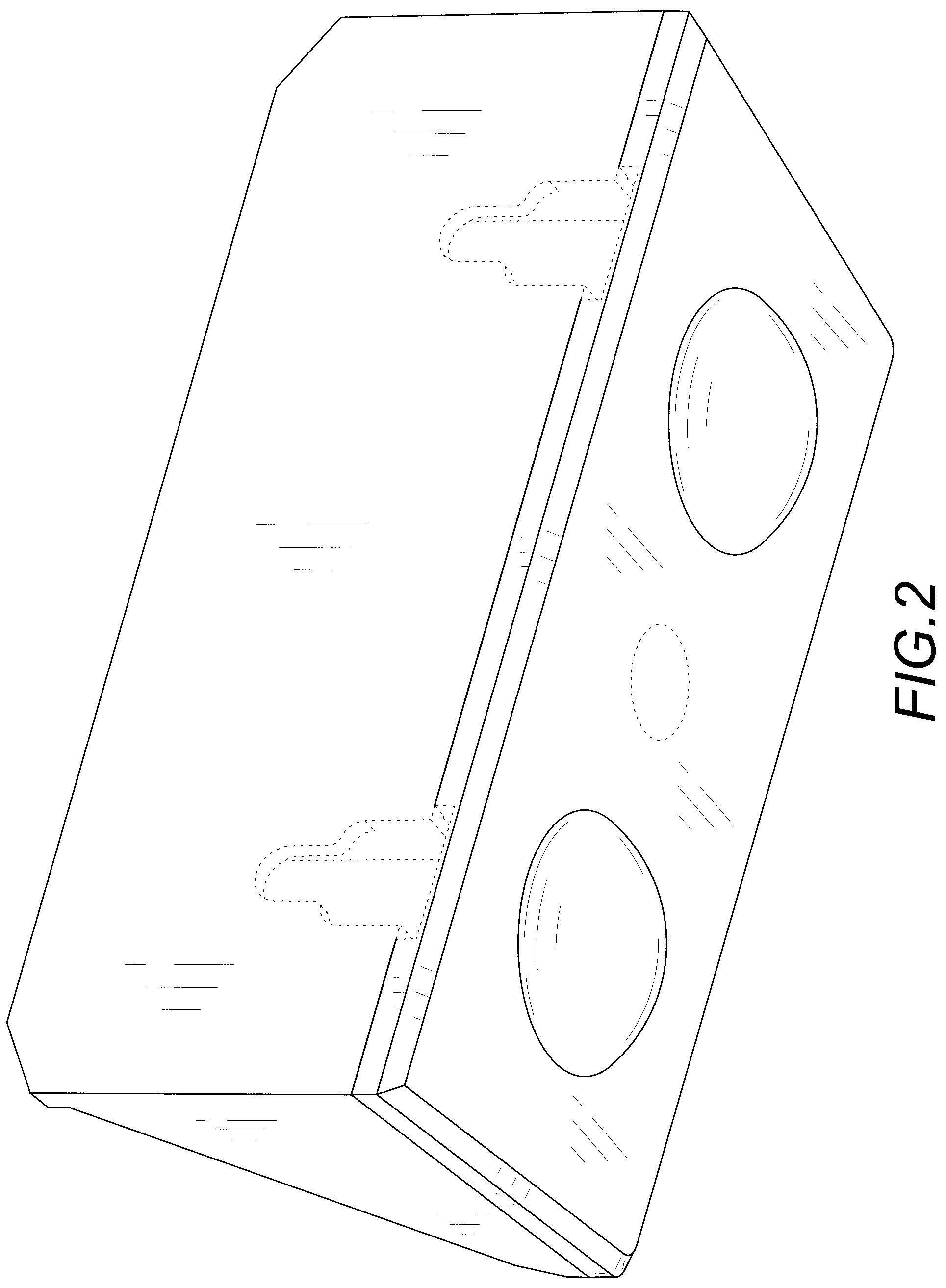 Patent USD1124451 Figure 2 – Solar wall light
