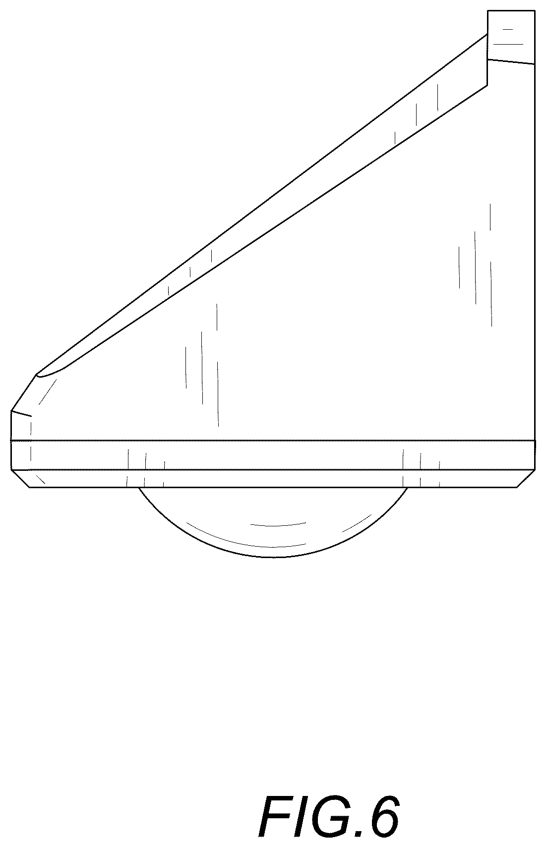 Patent USD1124451 Figure 6 – Solar wall light