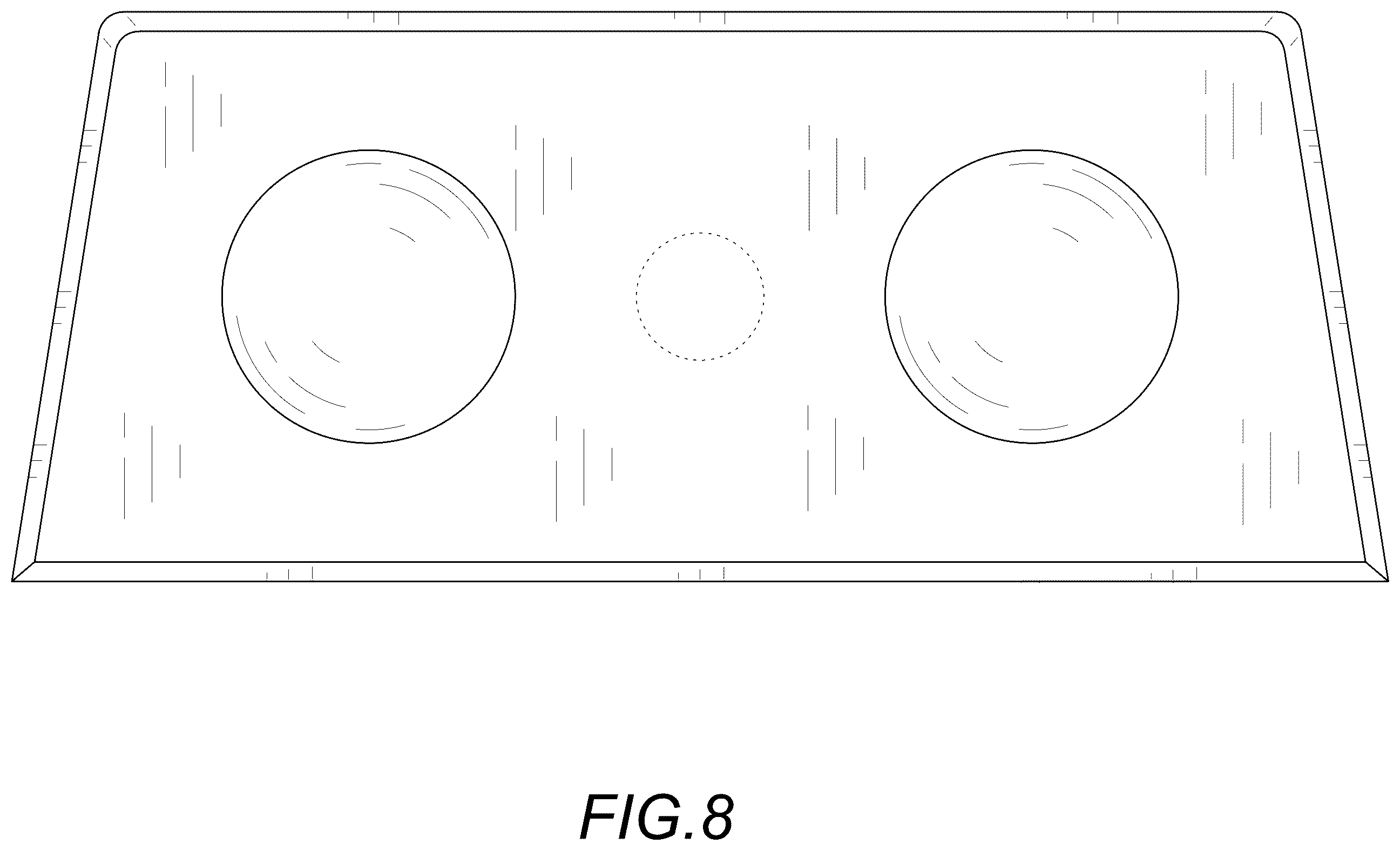 Patent USD1124451 Figure 8 – Solar wall light