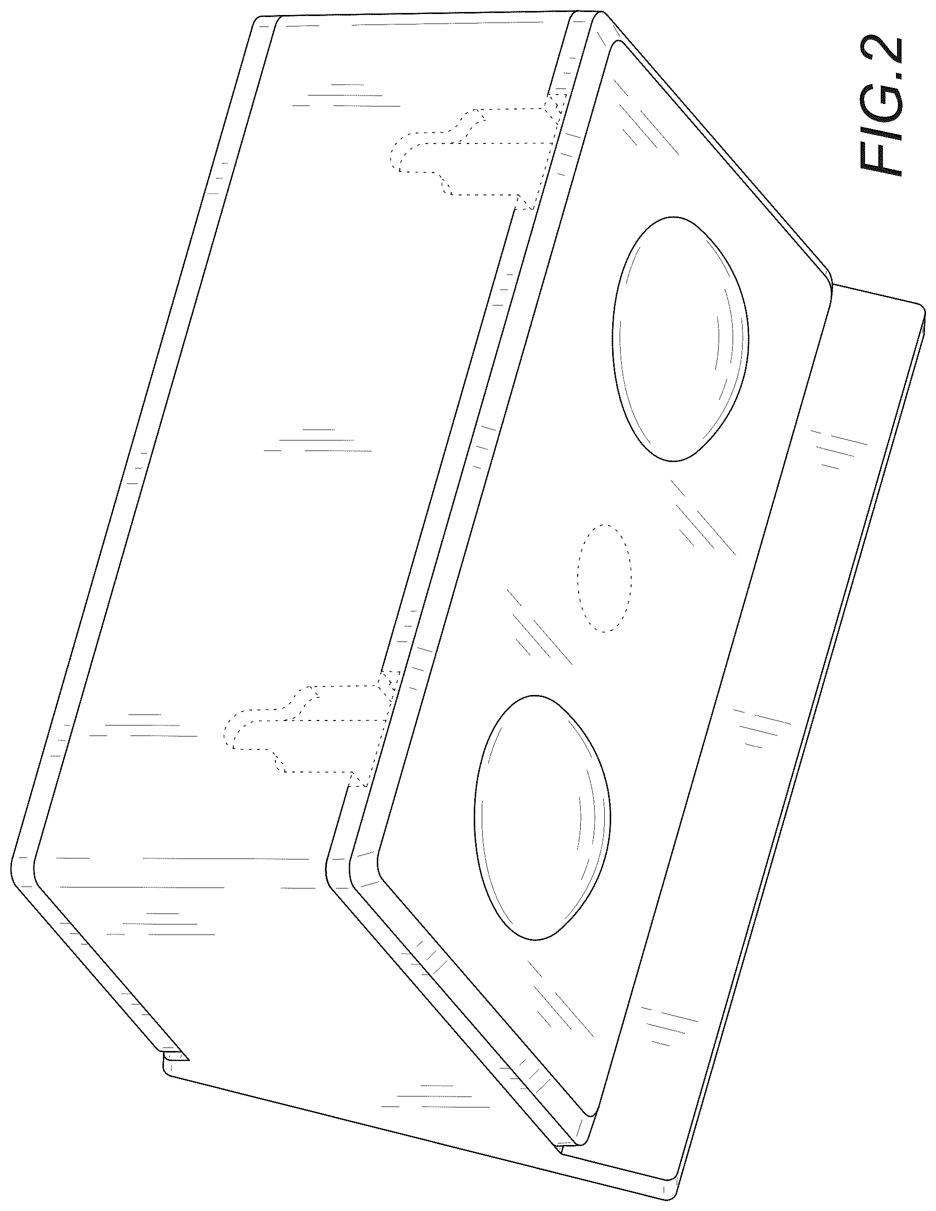 Patent USD1124452 Figure 2 – Solar wall light