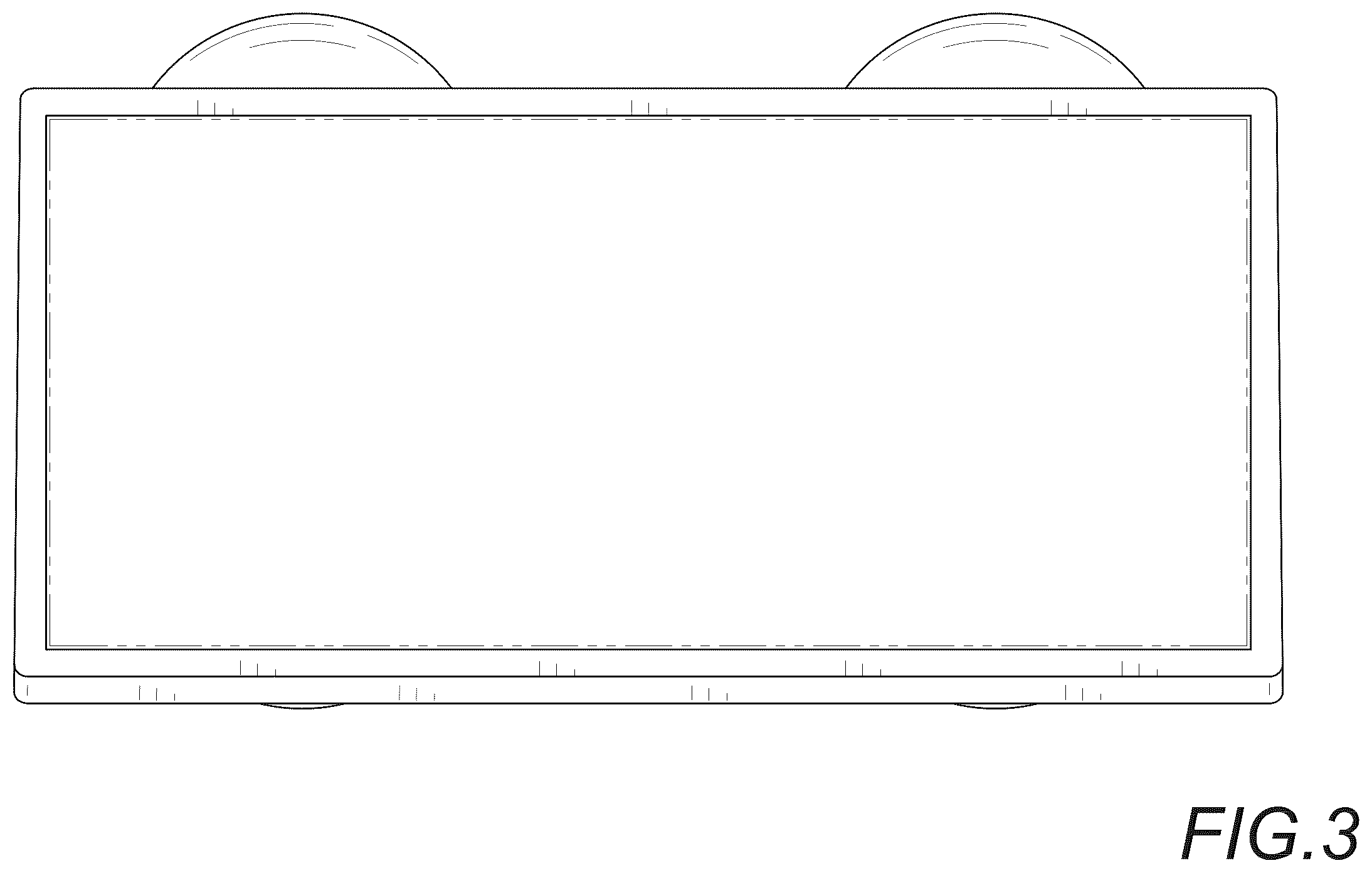 Patent USD1124452 Figure 3 – Solar wall light