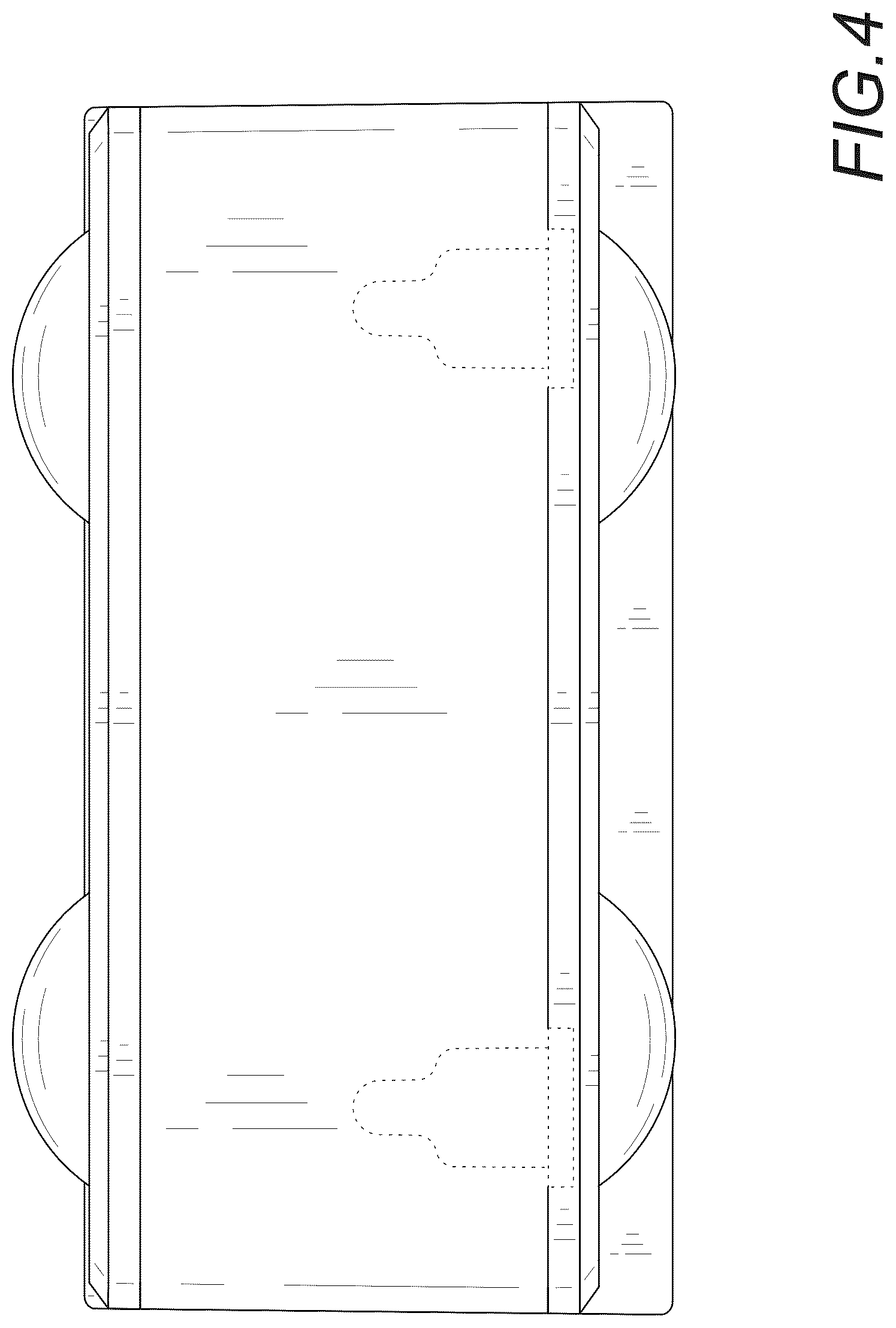 Patent USD1124452 Figure 4 – Solar wall light